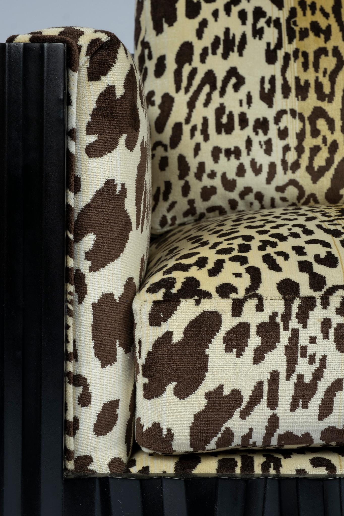 Deco Leopard Club Chairs 1