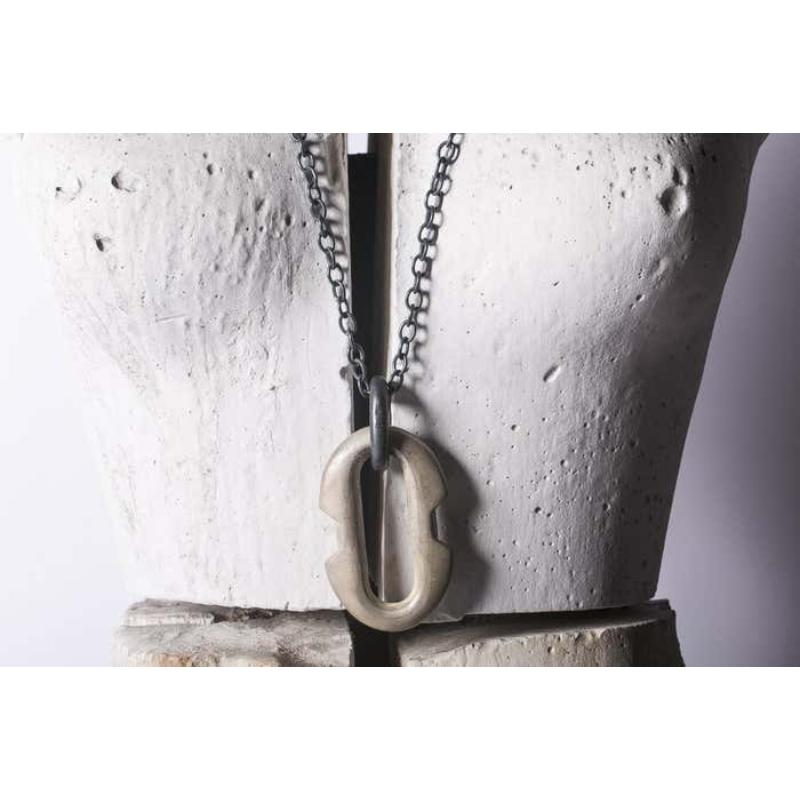 Women's or Men's Deco Link Necklace (UAS+KA) For Sale