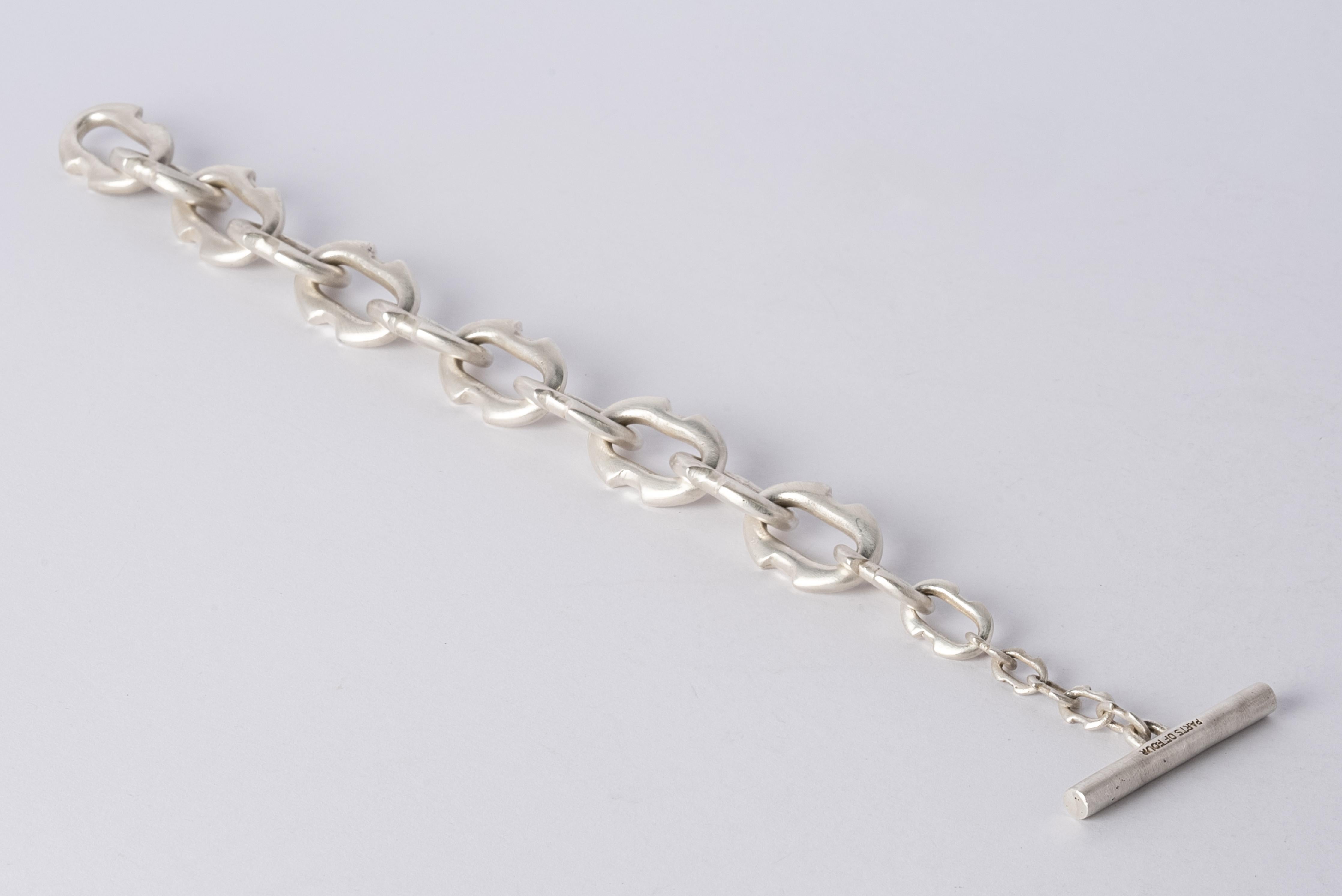 Deco Link Toggle Chain Bracelet (XS Links, AS) For Sale 1