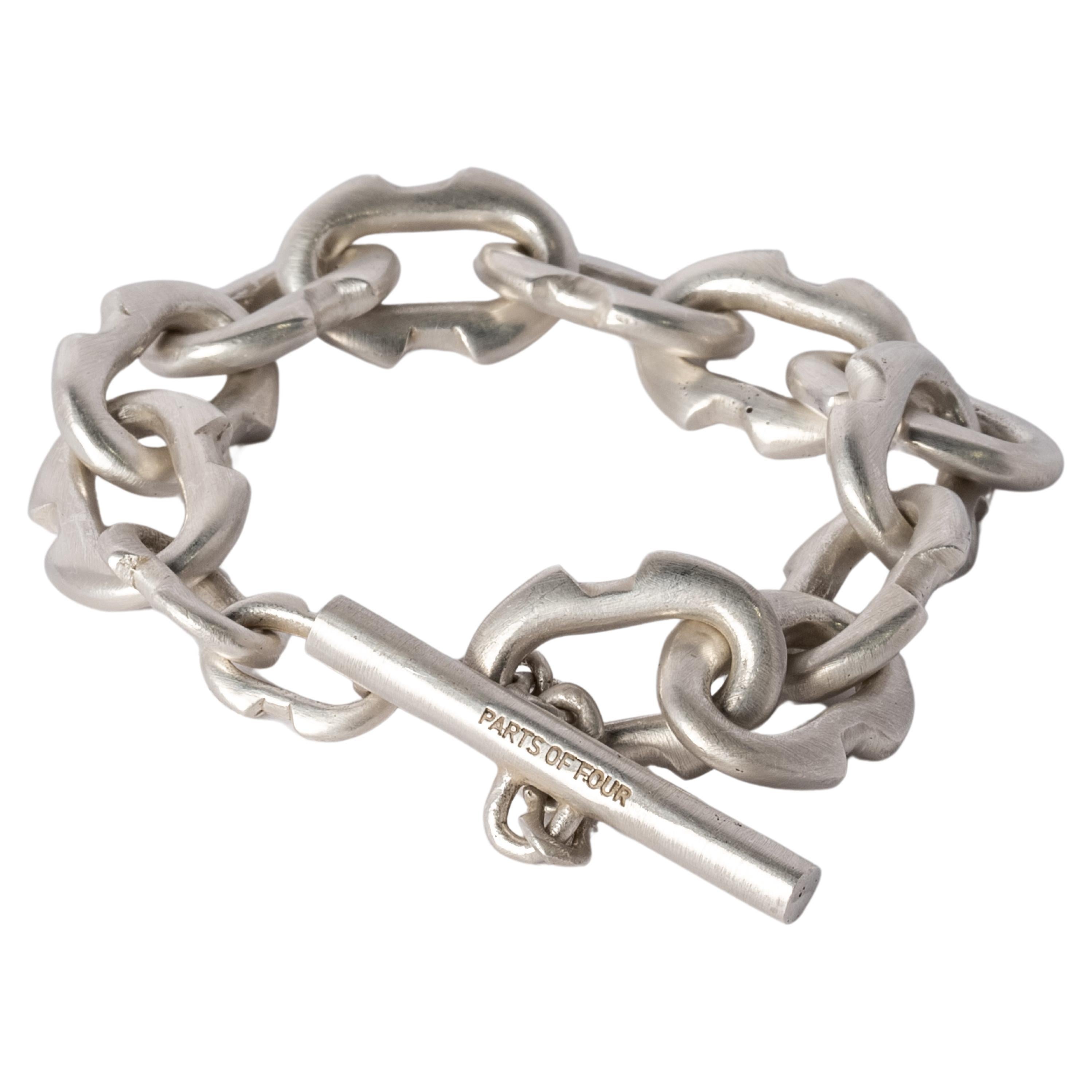 Deco Link Toggle Chain Bracelet (XS Links, AS) For Sale