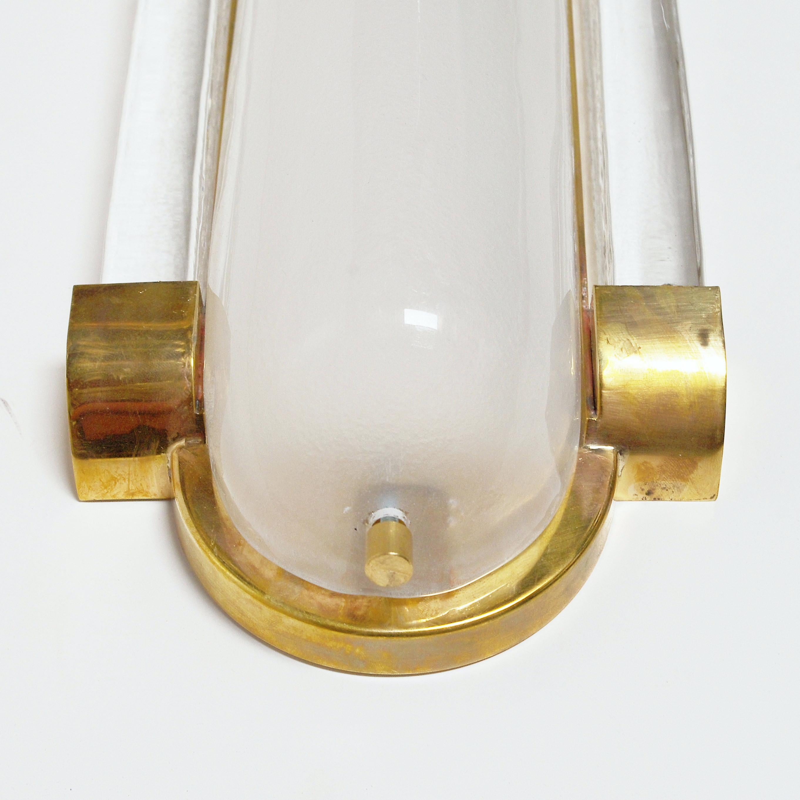 Deco Lungo Sconce / Flush Mount by Fabio Ltd. In New Condition For Sale In Los Angeles, CA