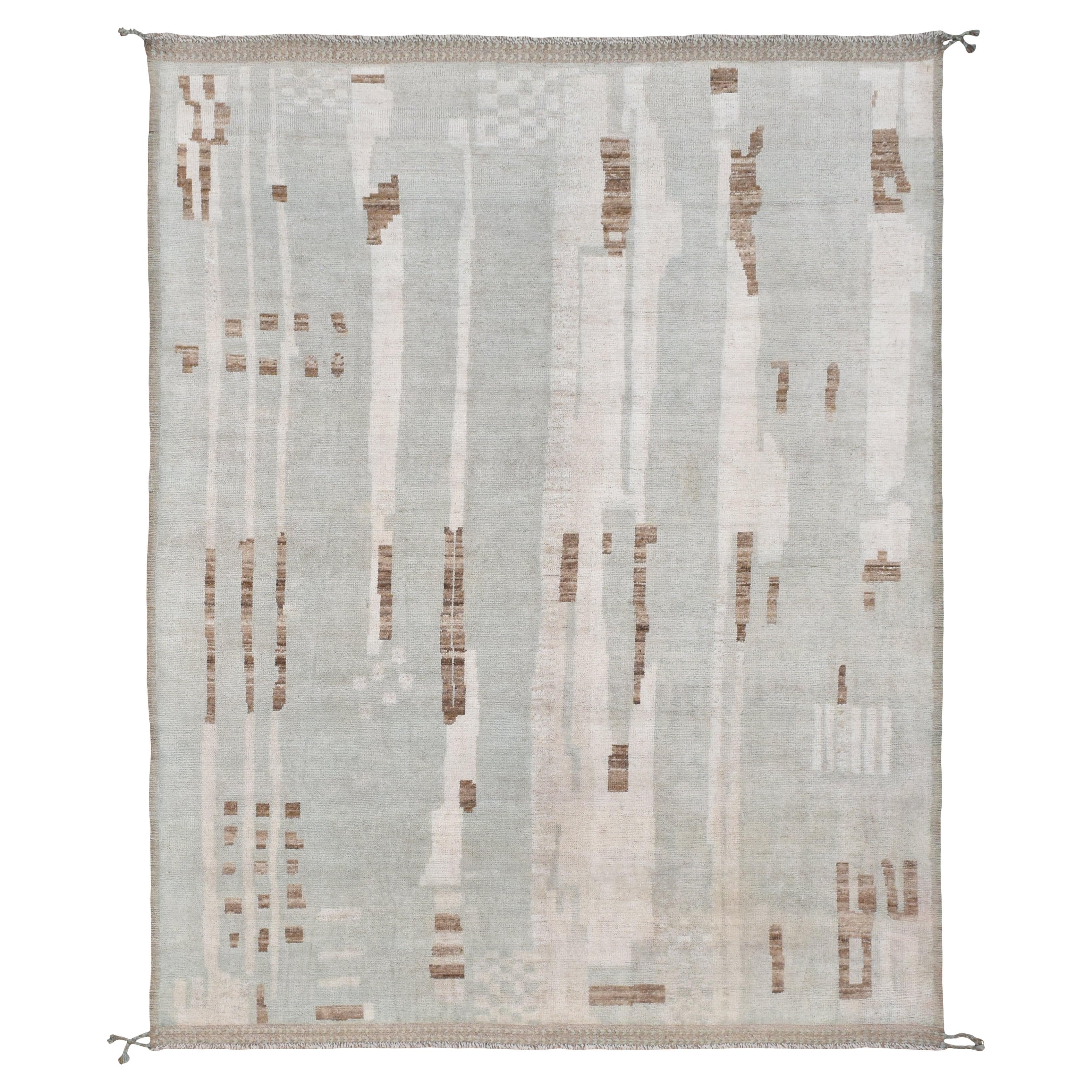 Deco Modern Hand Knotted Wool Rug 9'3''x11'10''