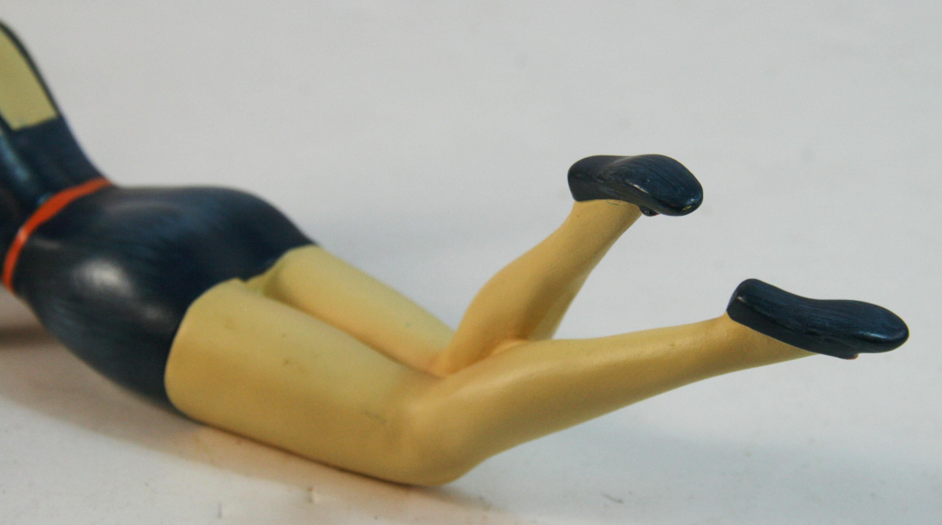 Deco Pair Bathing Beauties Sculptures For Sale 5