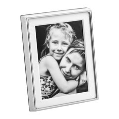 Cadre photo déco en acier inoxydable finition miroir par Georg Jensen