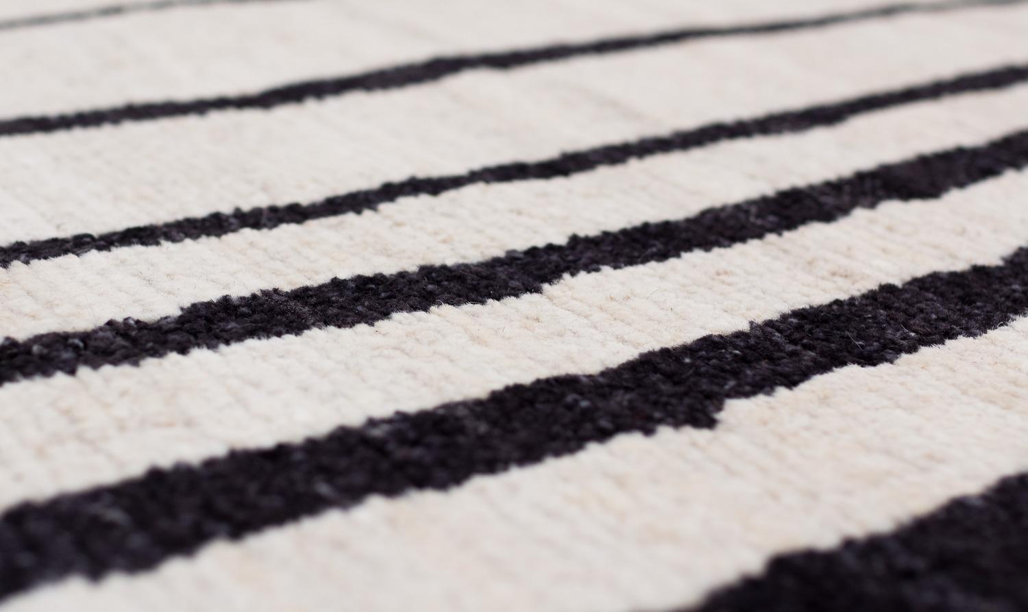Tappeto d'artista Deco Polygon by Carini Carpets x Michelle Weinberg in lana ritagliata in vendita 5