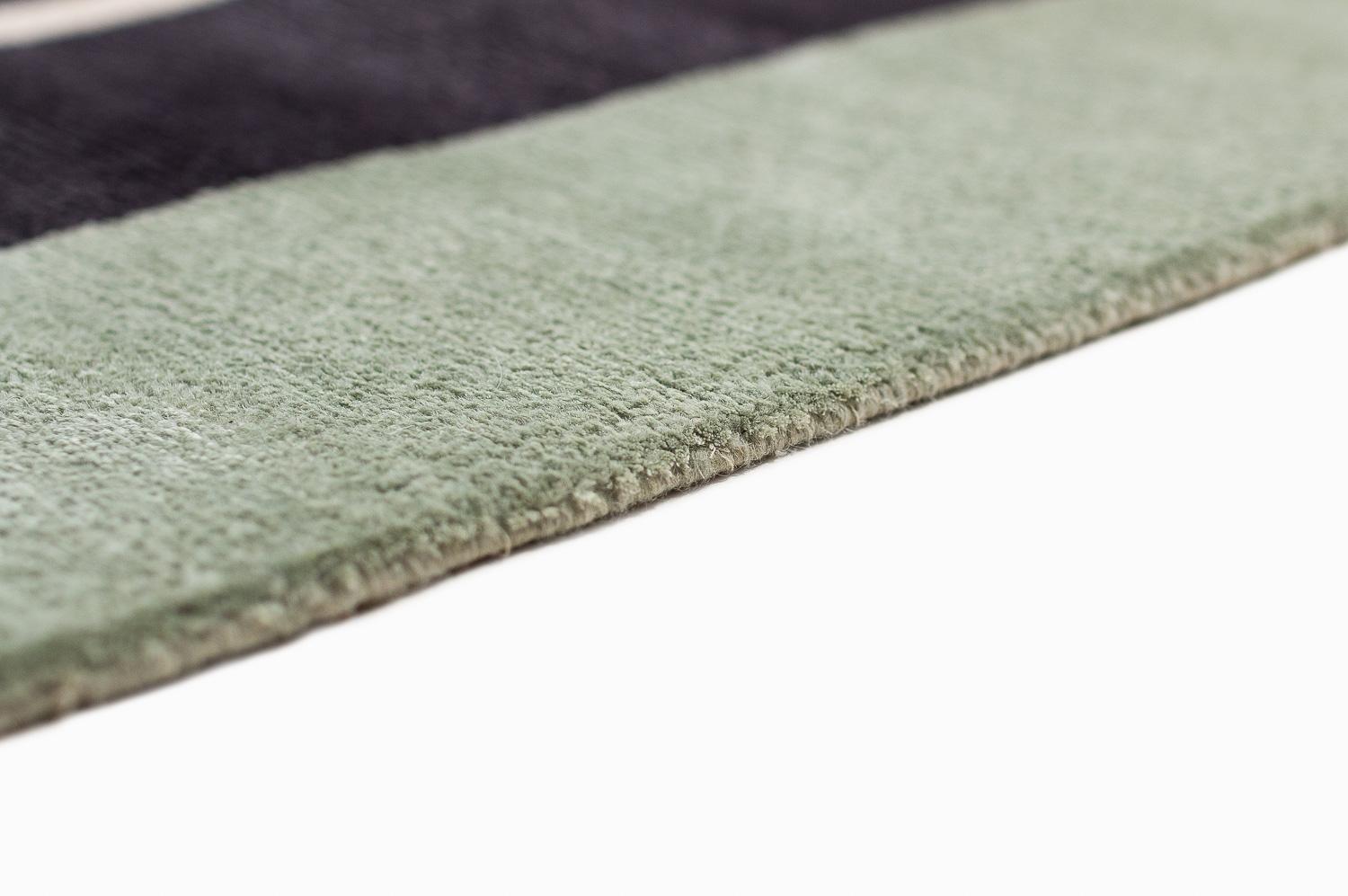 Tappeto di lusso in lana e seta Deco Polygon by Carini Carpets x Michelle Weinberg in vendita 7