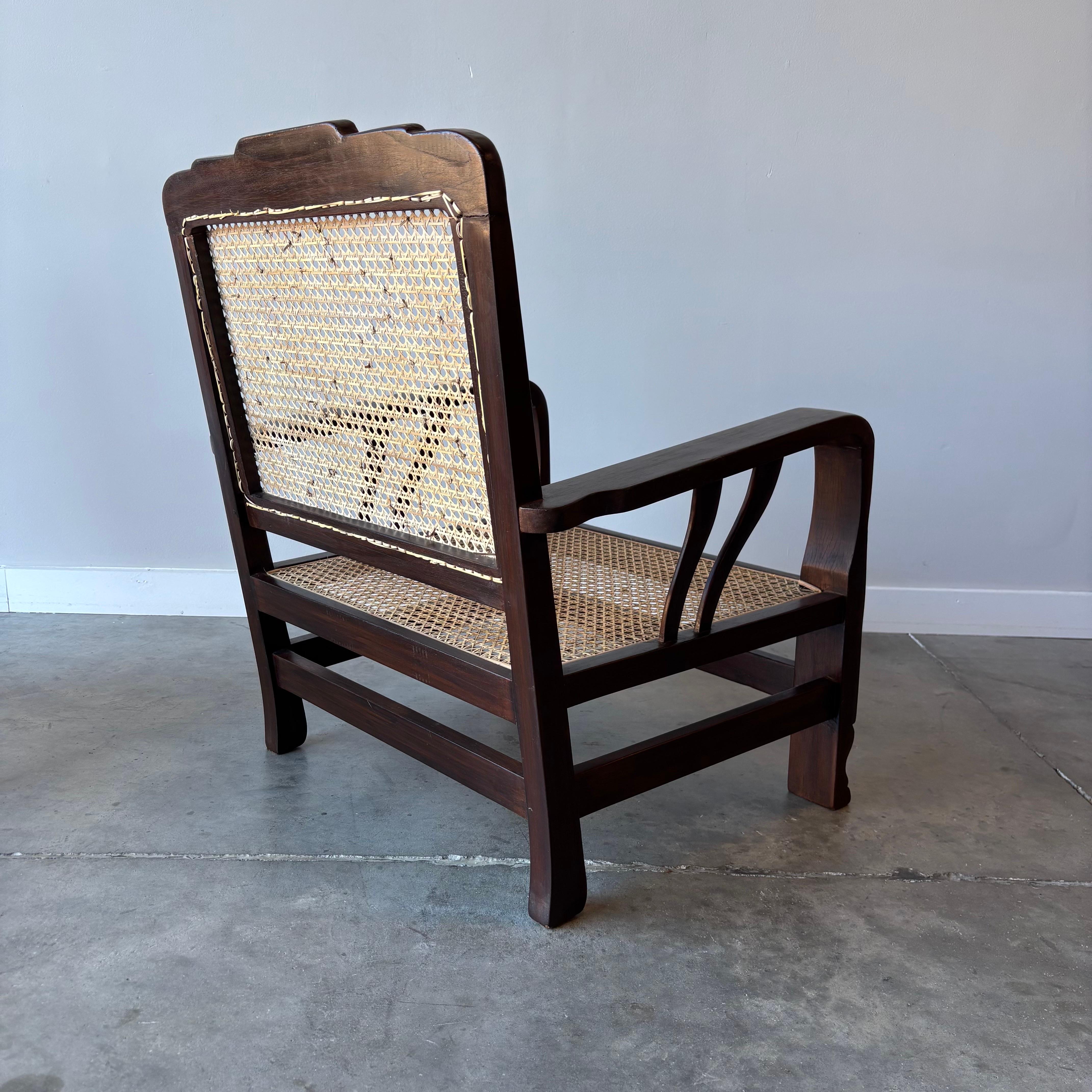 Sedie Deco in rattan, una coppia In condizioni buone in vendita a Raleigh, NC