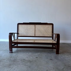 Deco Rattan Settee
