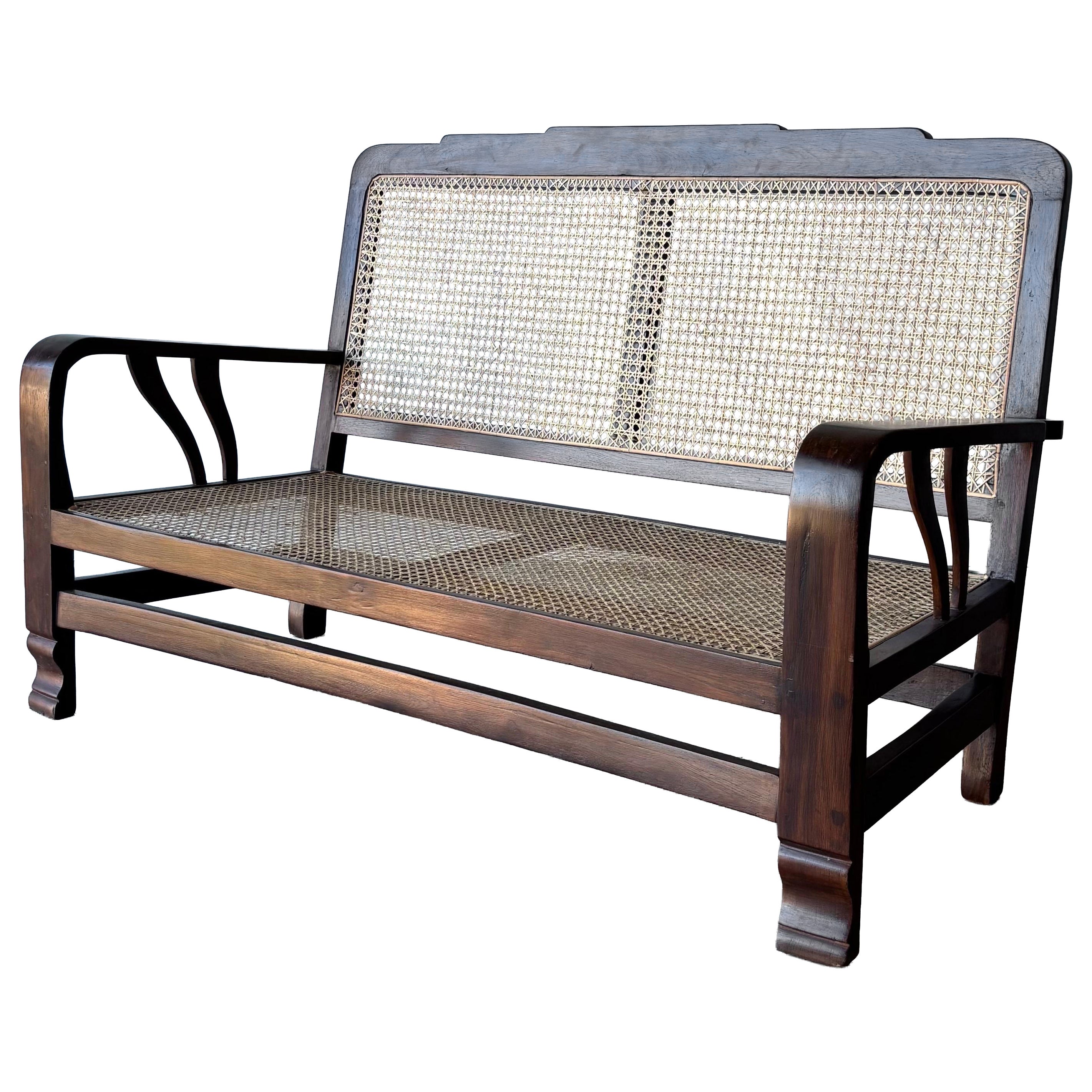 Divano in rattan Deco