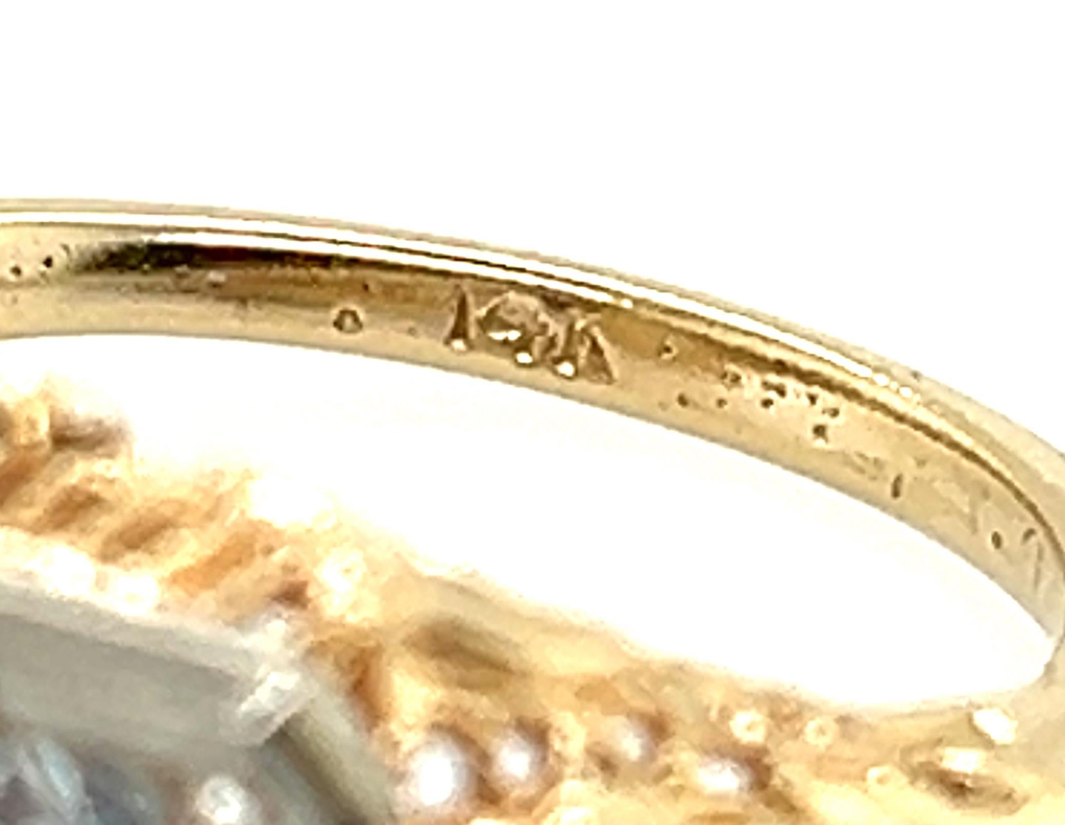 Deco Sapphire 3 Stone Diamond Sri Lanka Sapphire Ring 2.10ct GIA 1930s NOS 18K For Sale 4