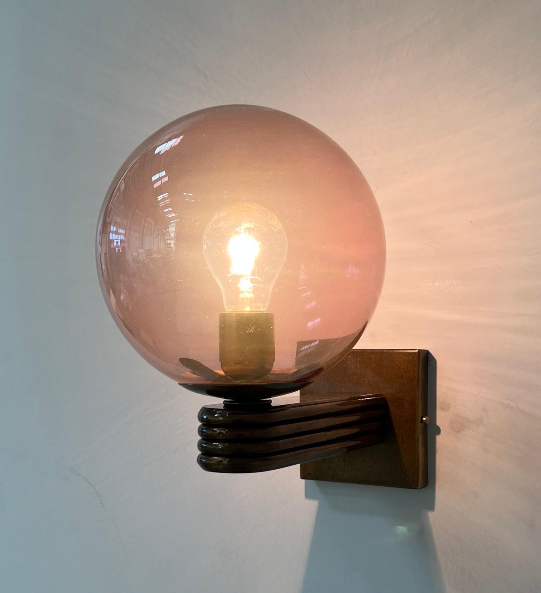 Deco Sconce by Fabio Ltd For Sale 4