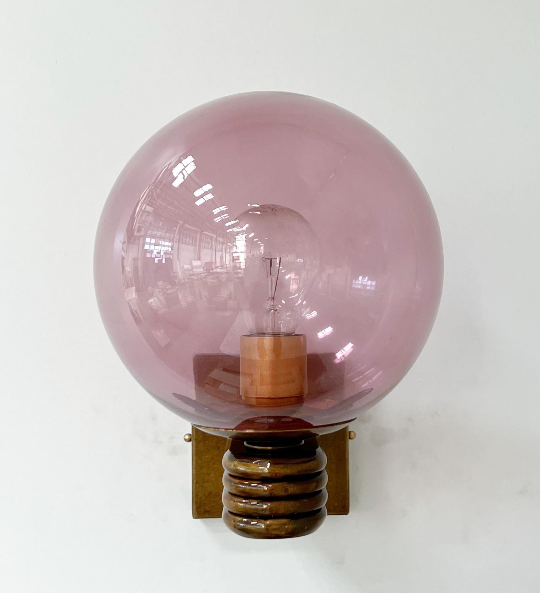 Art Deco Deco Sconce by Fabio Ltd For Sale