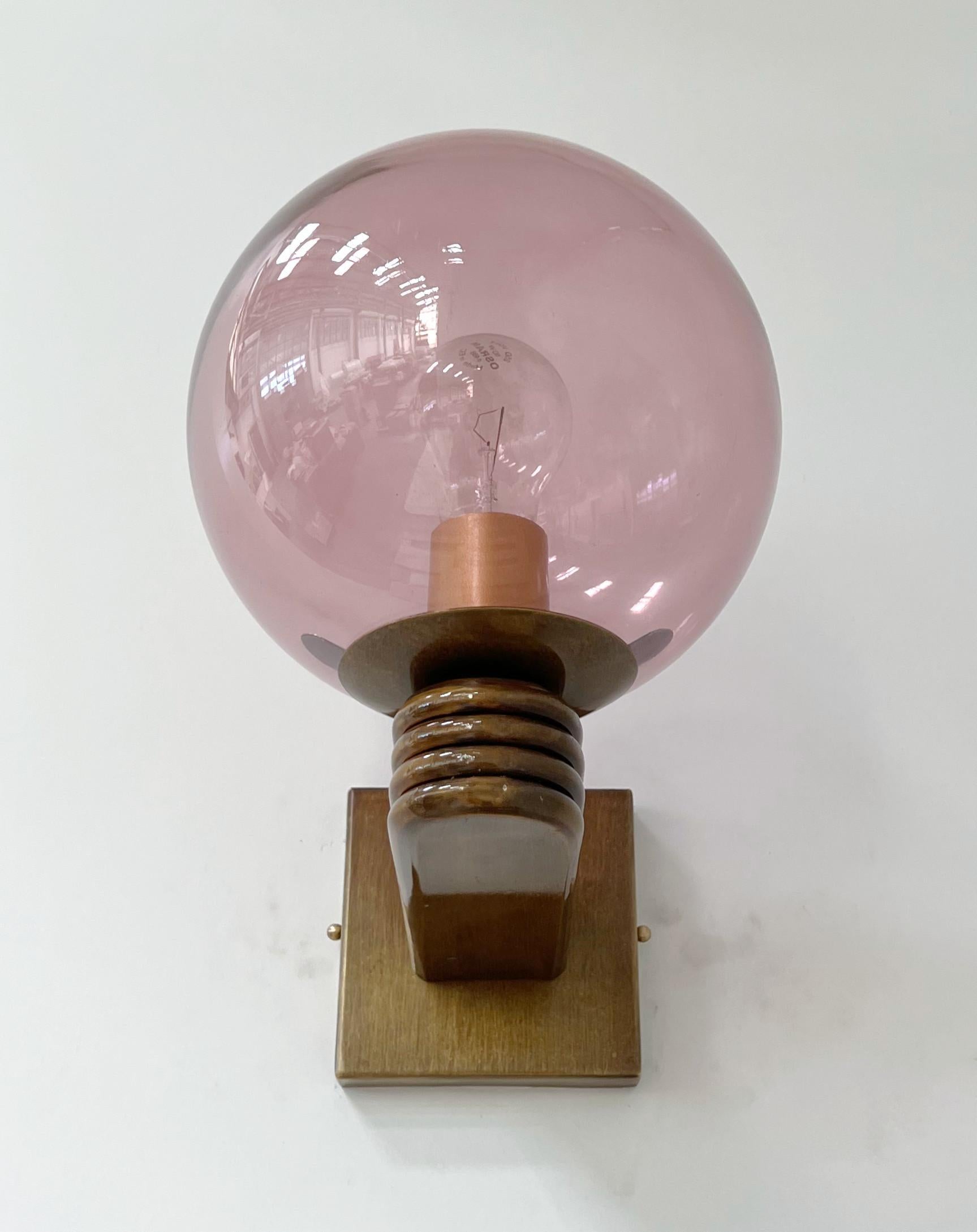Deco Sconce by Fabio Ltd In New Condition For Sale In Los Angeles, CA