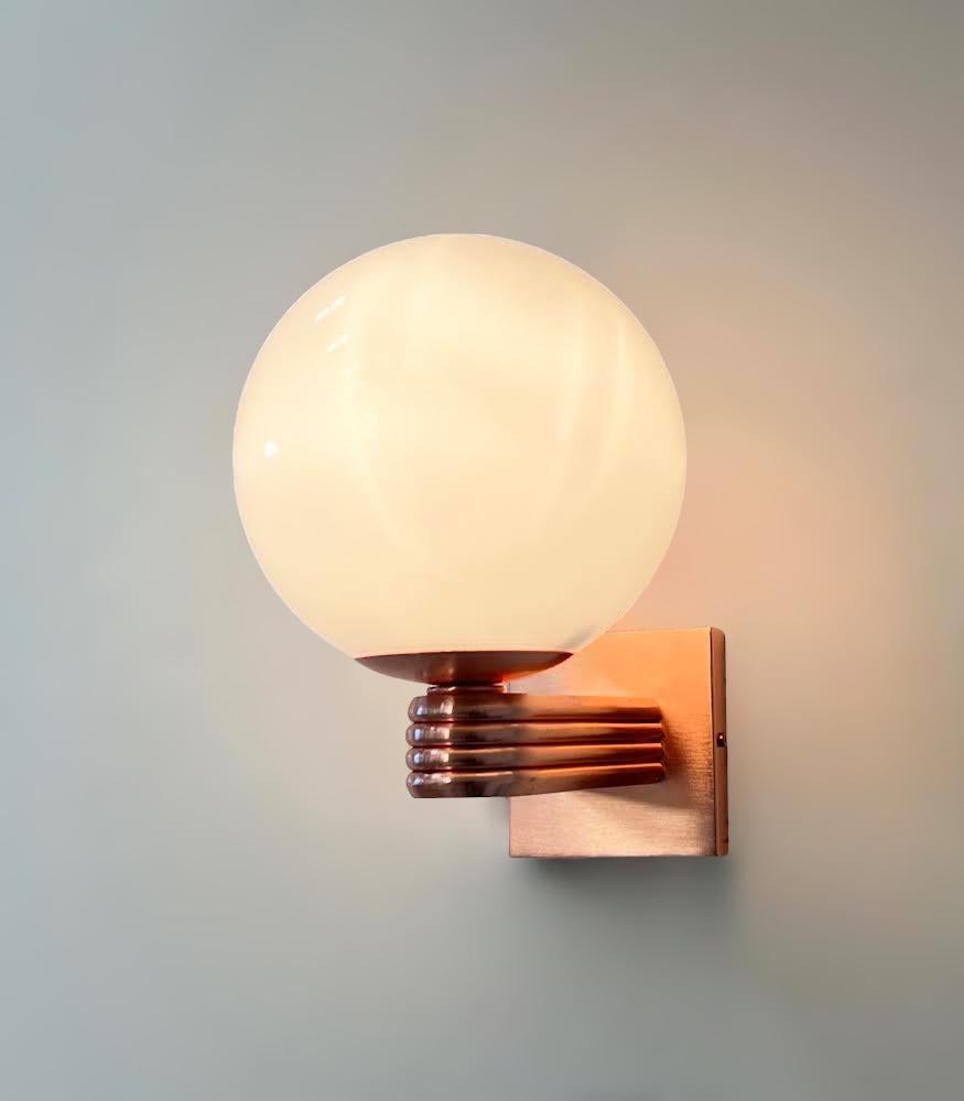 Deco Sconce by Fabio Ltd In New Condition For Sale In Los Angeles, CA
