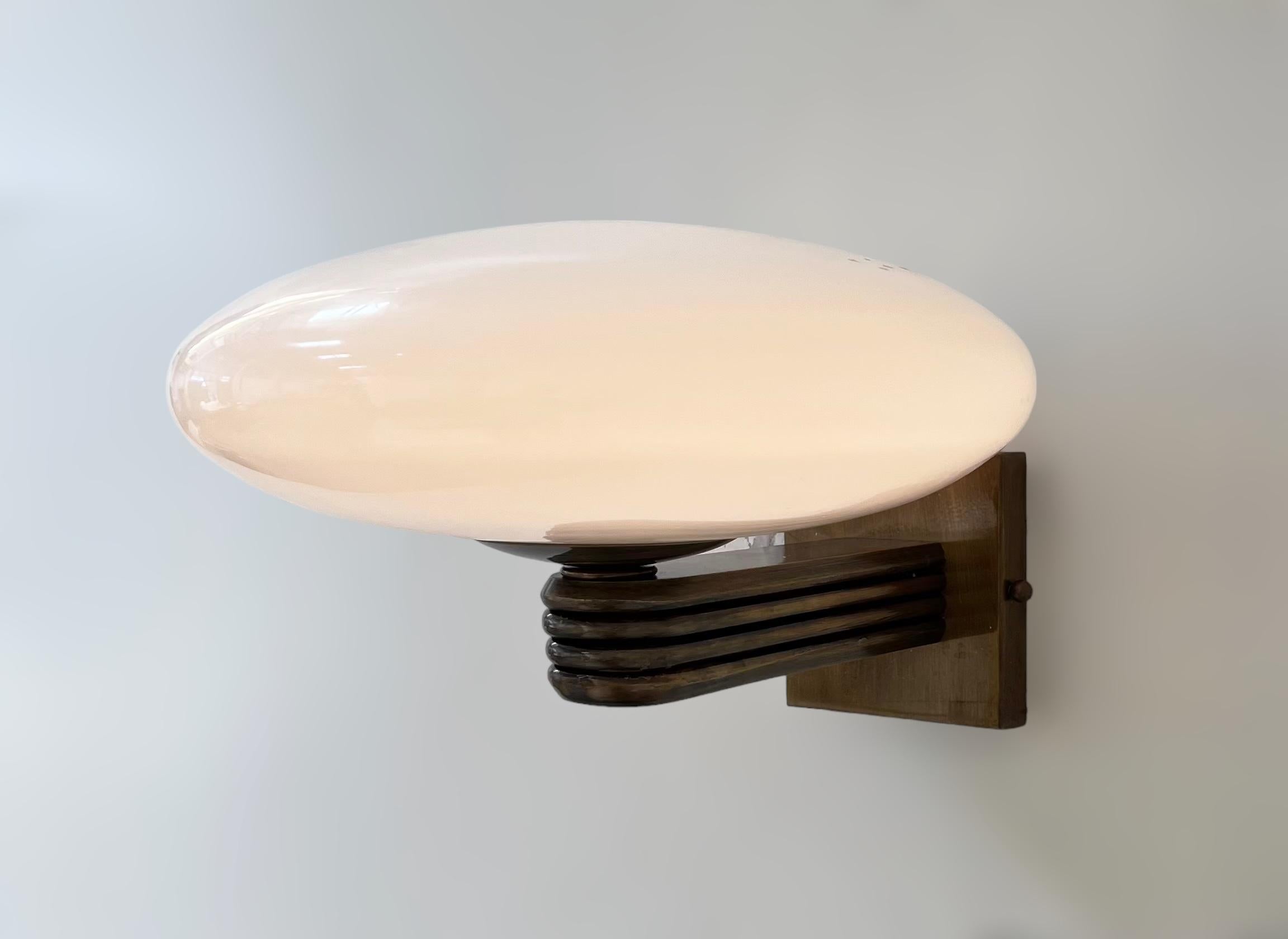 Deco Sconce by Fabio Ltd In New Condition For Sale In Los Angeles, CA