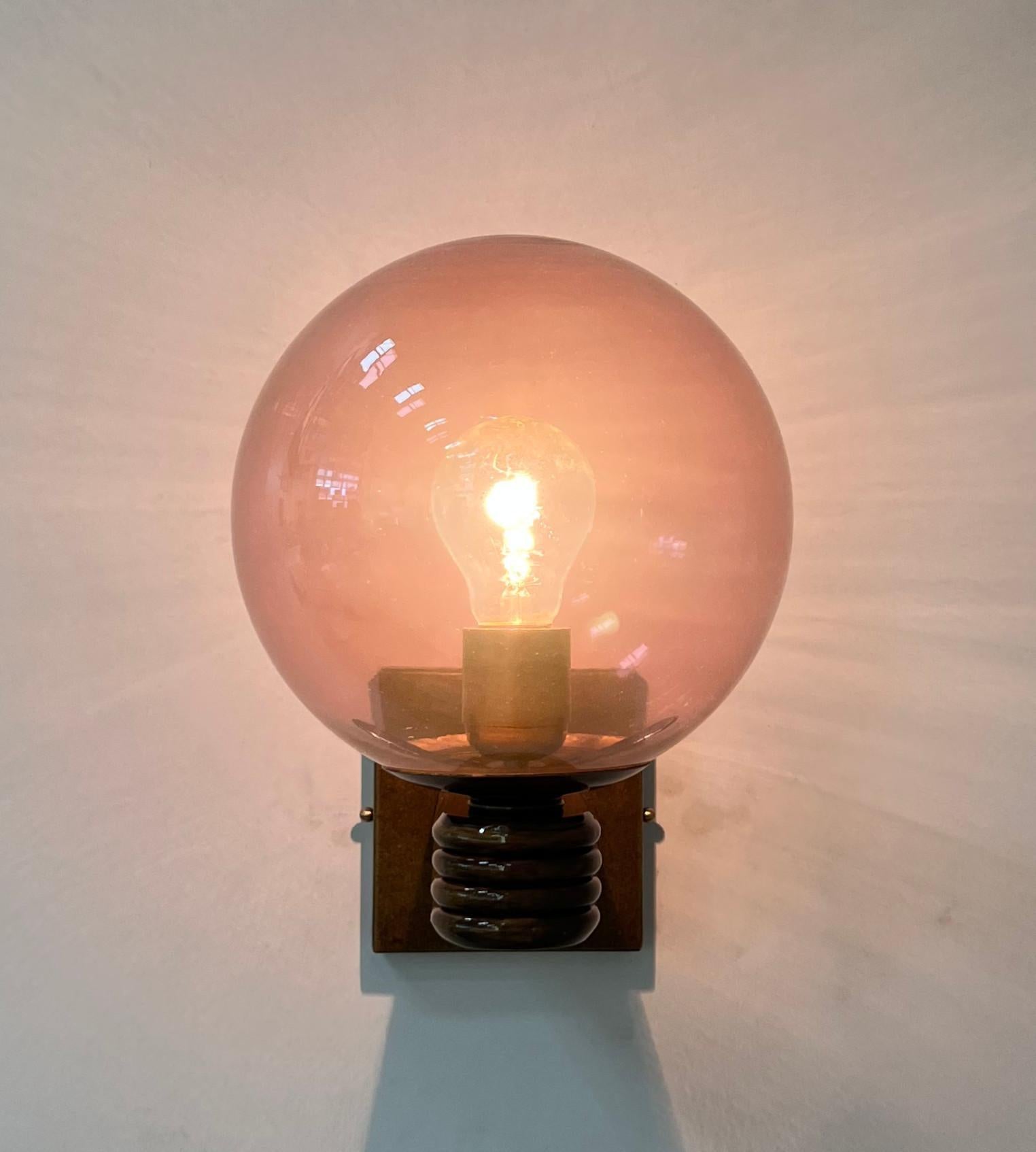 Deco Sconce by Fabio Ltd For Sale 1