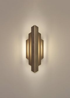 Deco Sconce, Vertical Geometric Modern LED Sconce Light Fixture