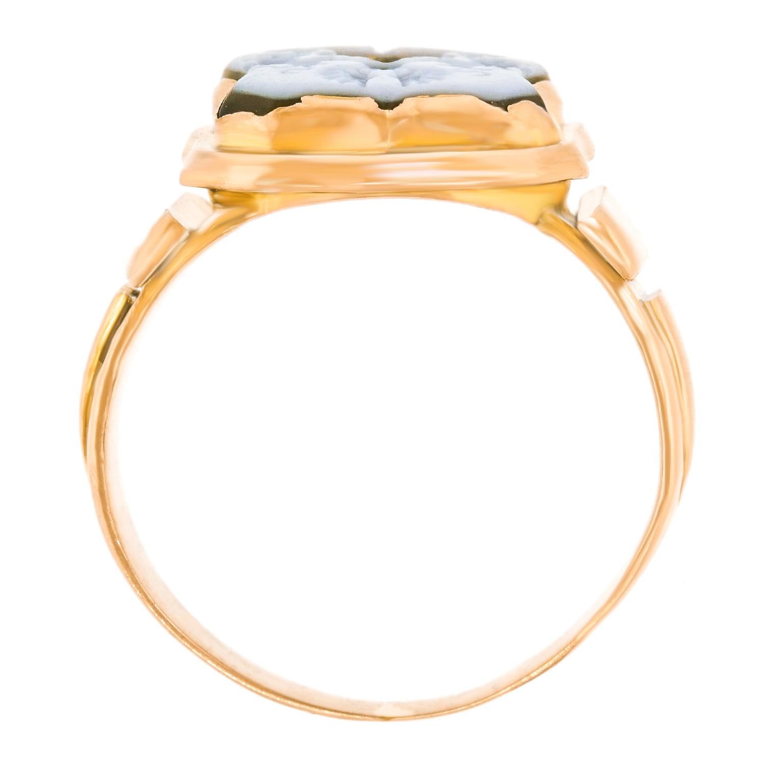 Art Deco Siegelring 6
