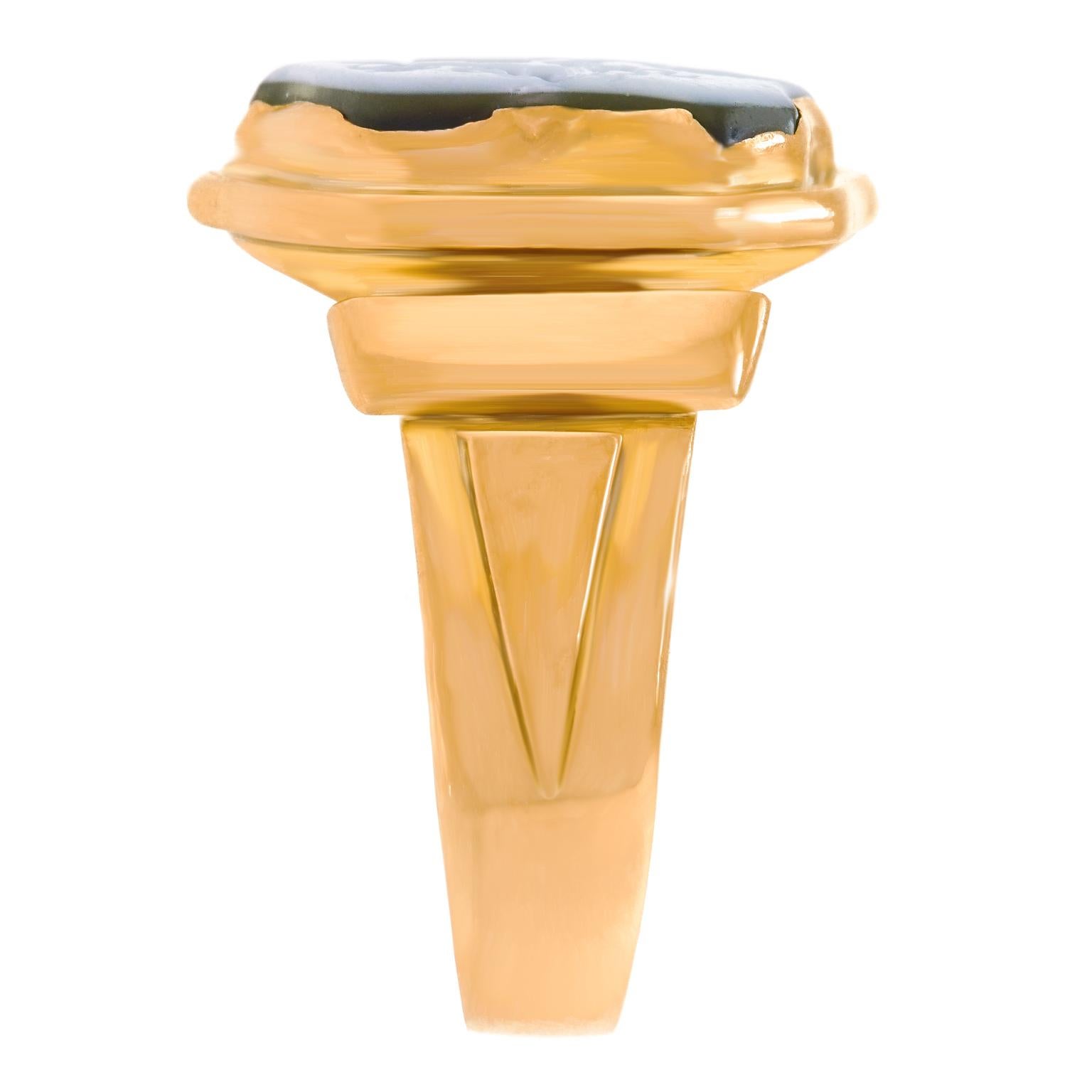 Art Deco Siegelring 1