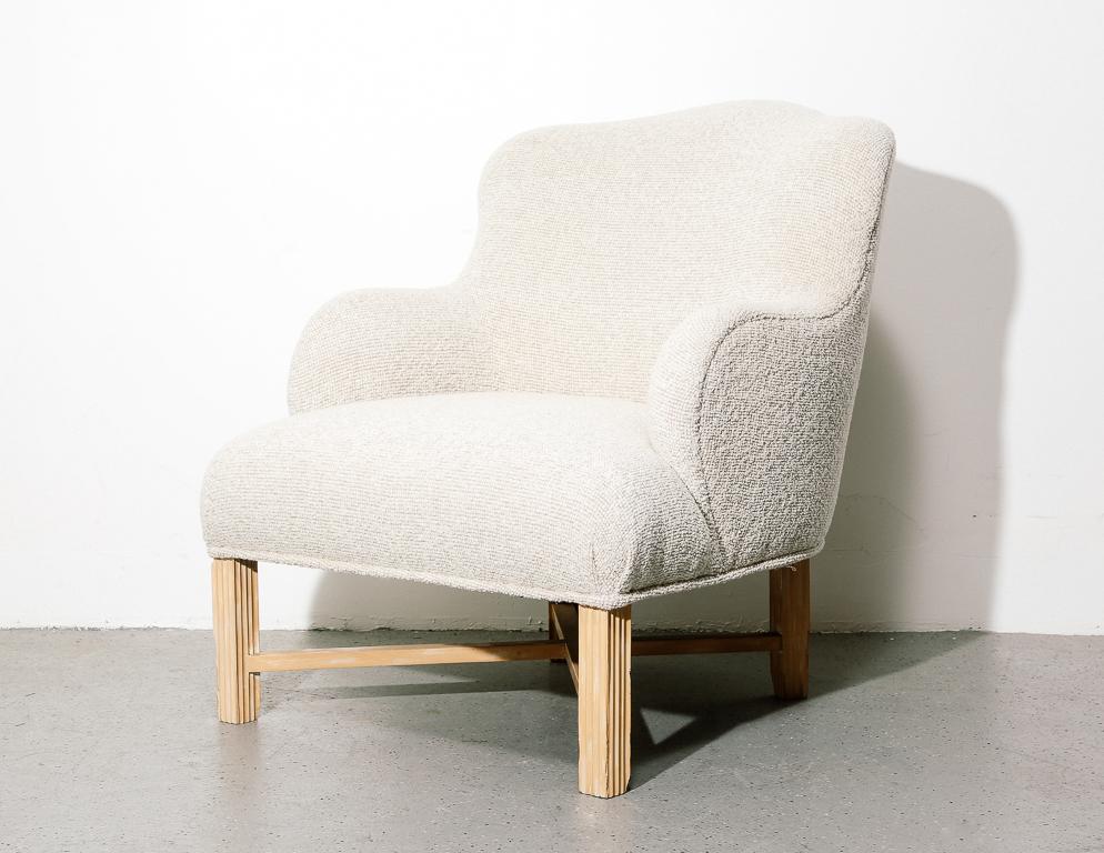 Deco Style Armchair by Robert J. Scott In Good Condition In Brooklyn, NY