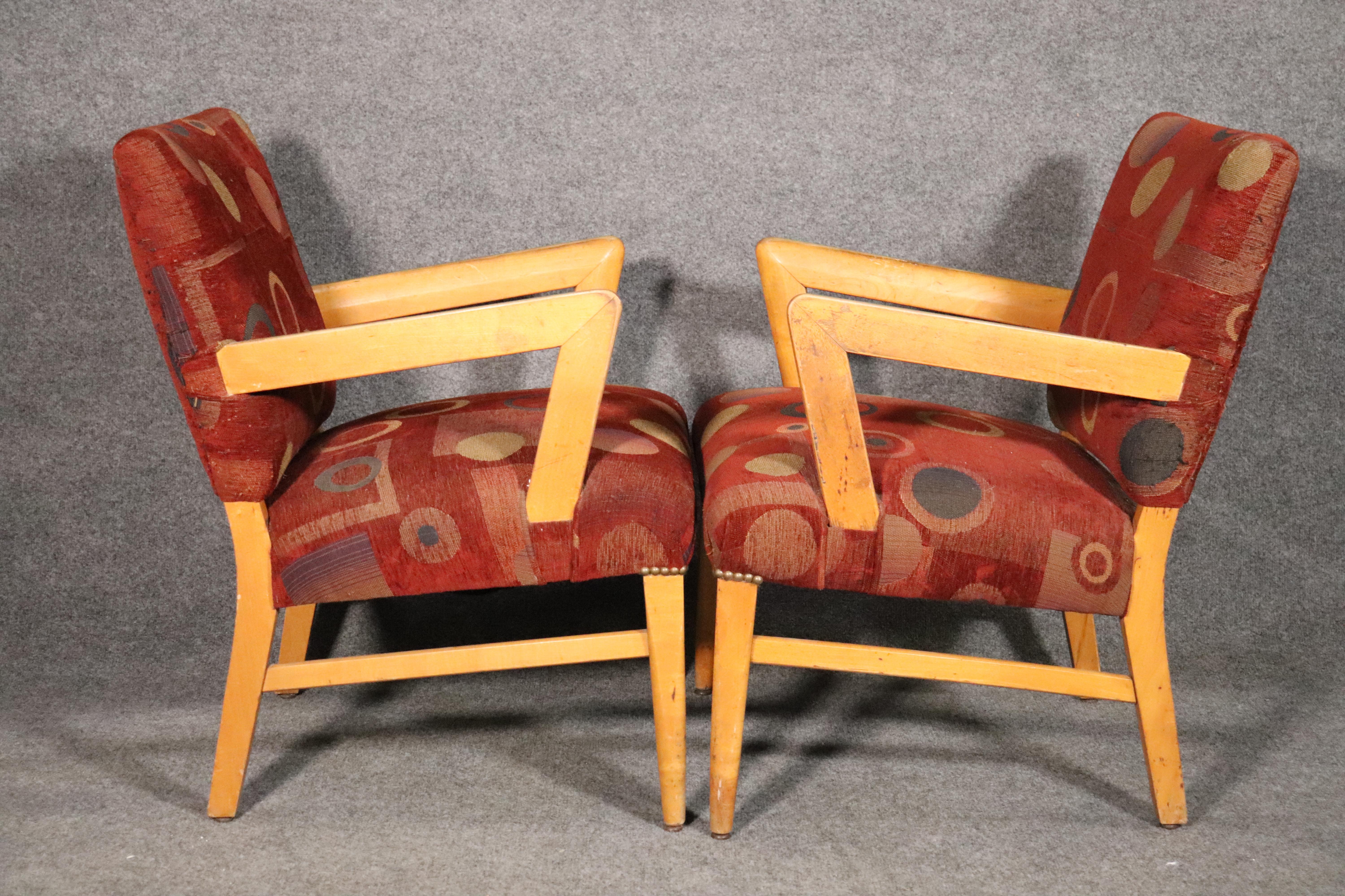 20th Century Deco Style Armchairs For Sale