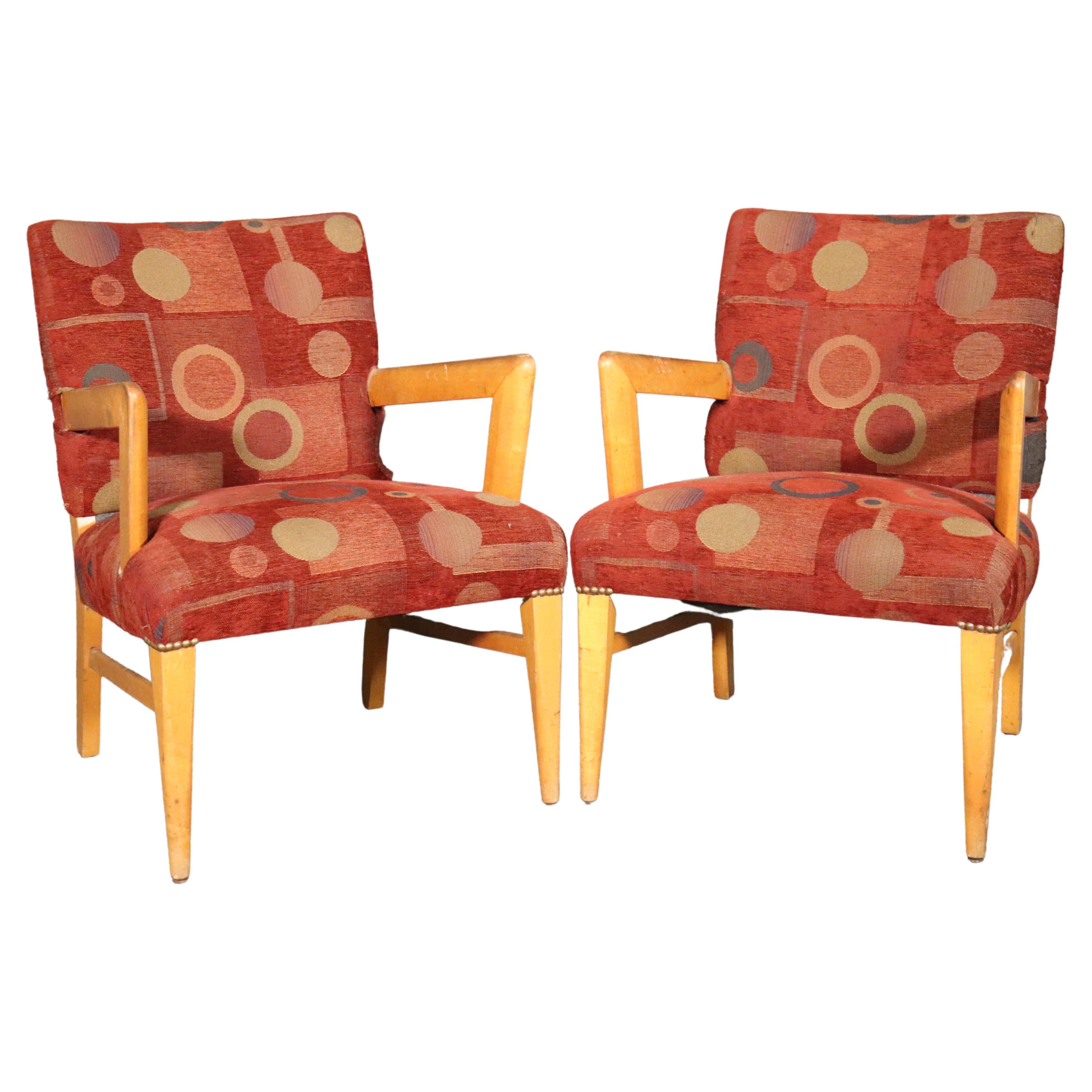 Deco Style Armchairs For Sale