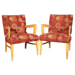 Vintage Deco Style Armchairs