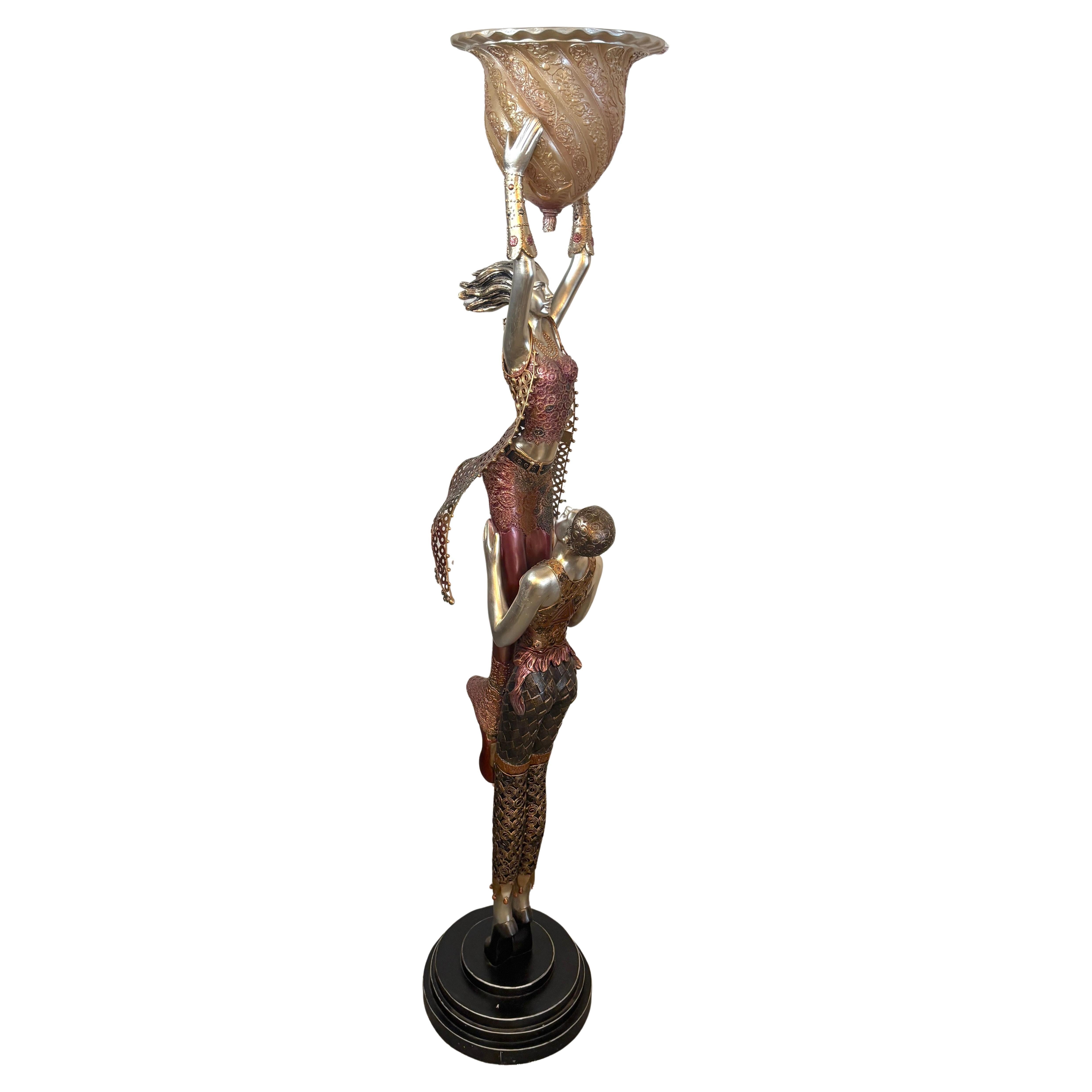 Deco Style Floor Lamp by ArtMax For Sale