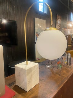 Deco- style Marble & Brass Table Lamps