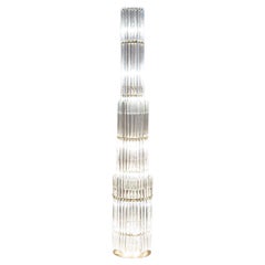 Muranoglas Dreistöckig  Stehlampe von Venini