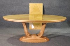 Deco Style Oval Dining Table