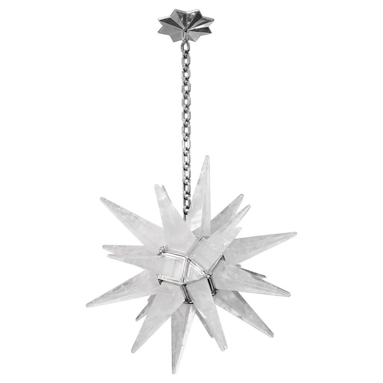 STAR22 Rock Crystal Star by Phoenix For Sale at 1stDibs