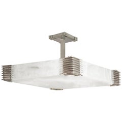 Deco Style Rock Crystal Semi-Flush mount by Phoenix