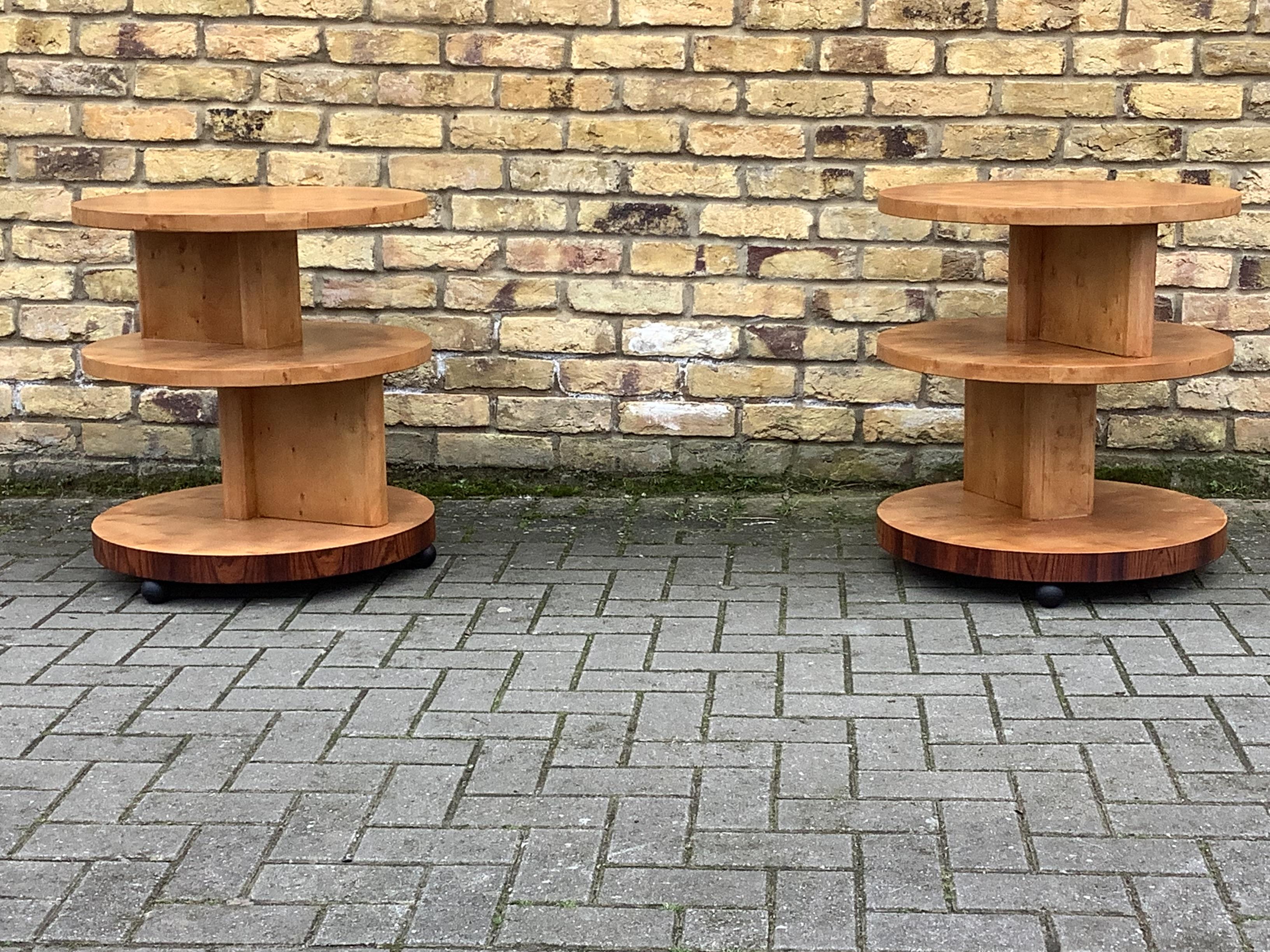Art Deco Deco Style side tables For Sale