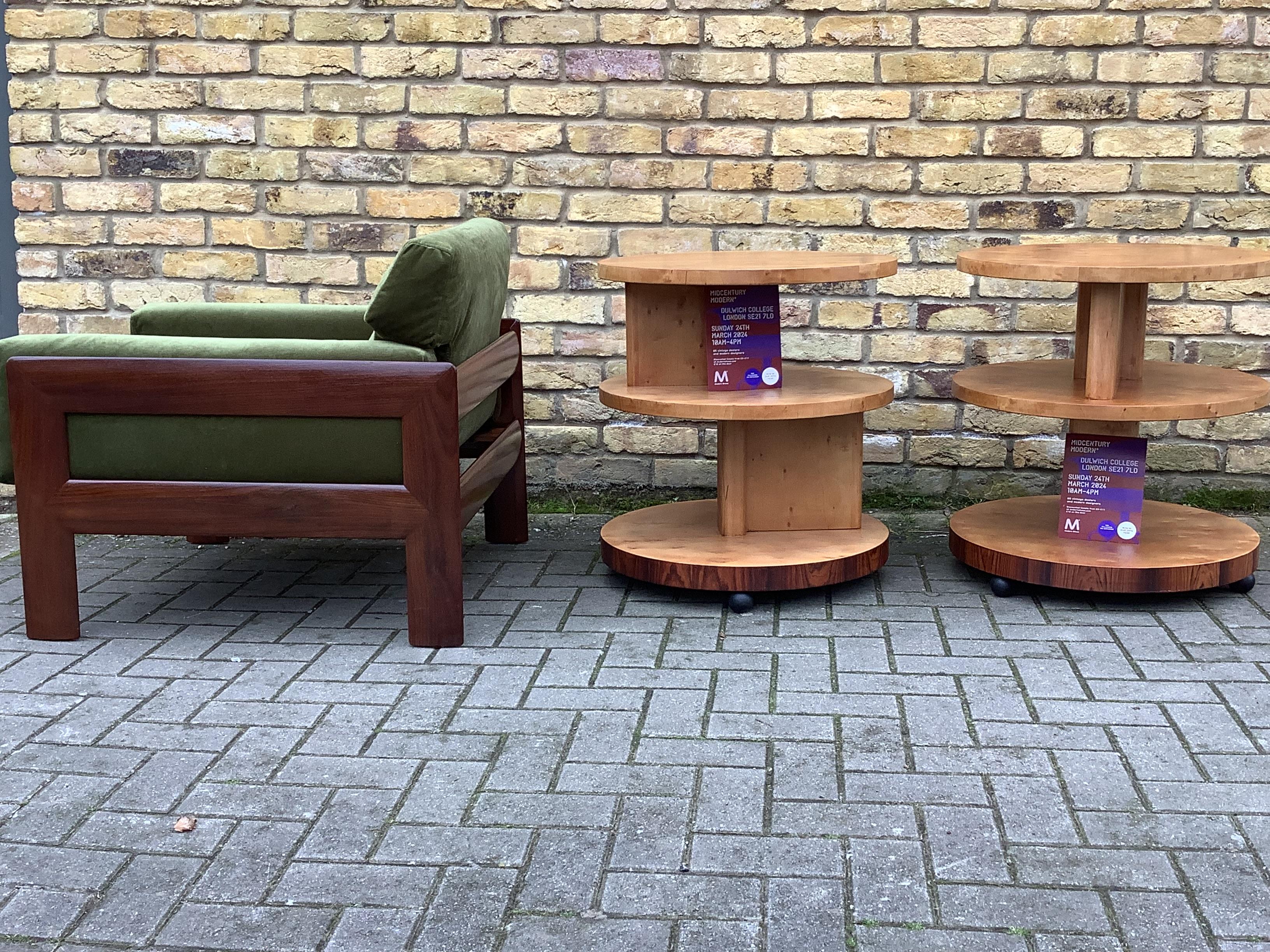 20th Century Deco Style side tables For Sale