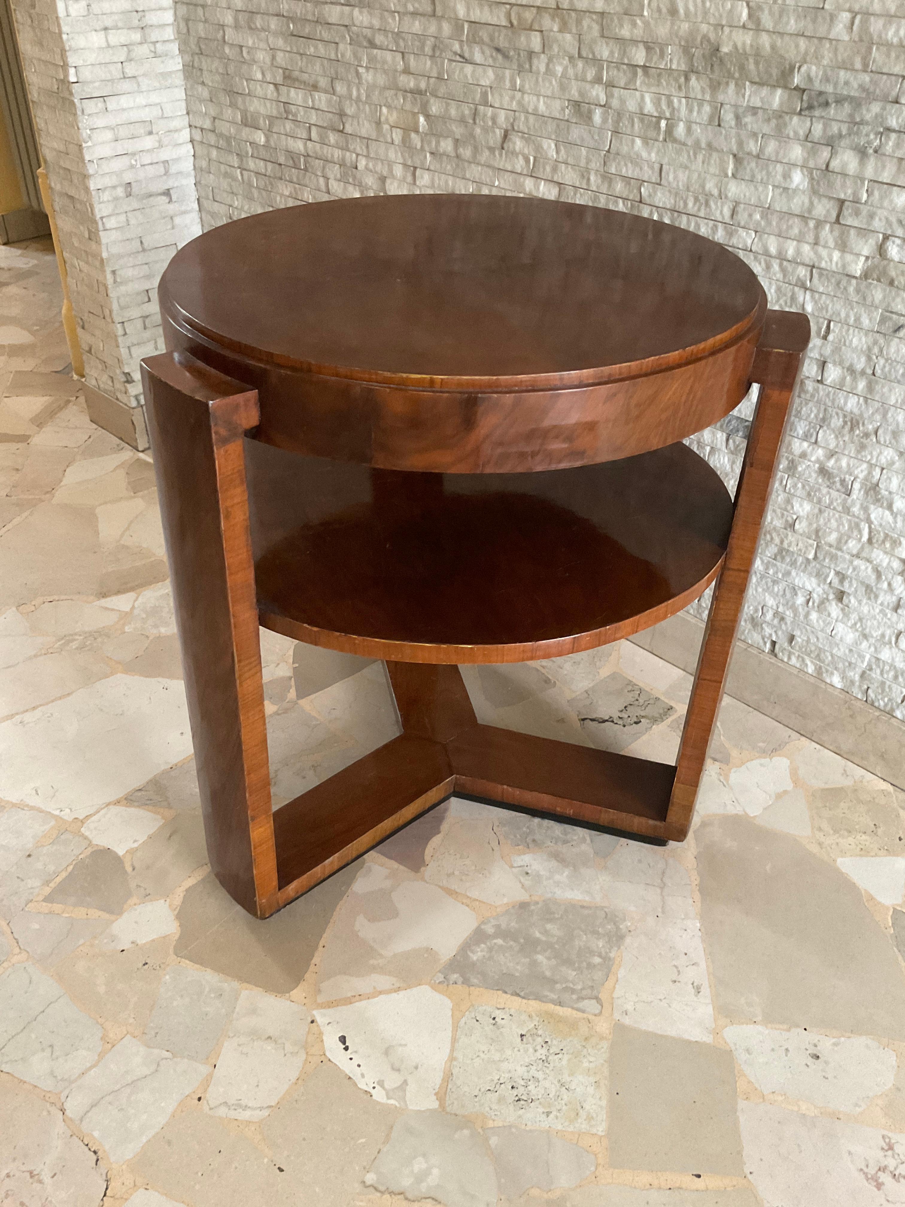 Art déco Table à thé déco 1940 Italie en vente
