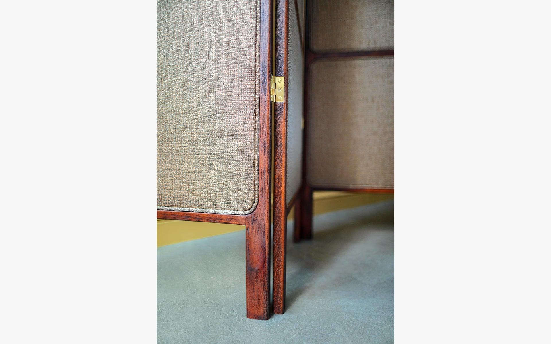 Woodwork Deco Wooden Folding Screen For Sale