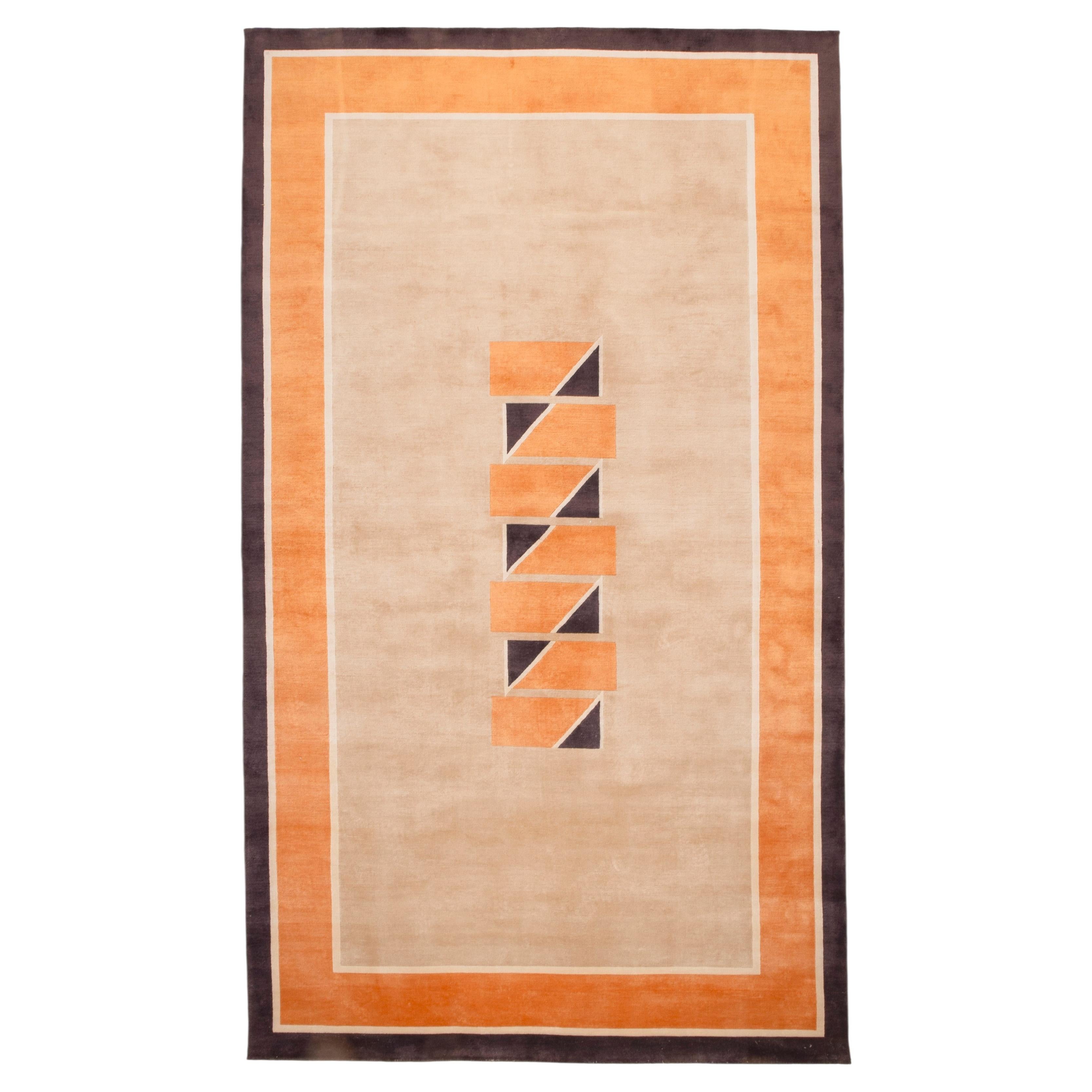Deco XV Pure Silk Rug by Alberto Levi Gallery