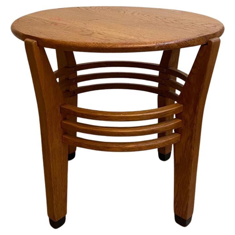 Decoforma Series Art Deco Style Side Table, Model Emile, by Schuitema and Sons at 1stDibs