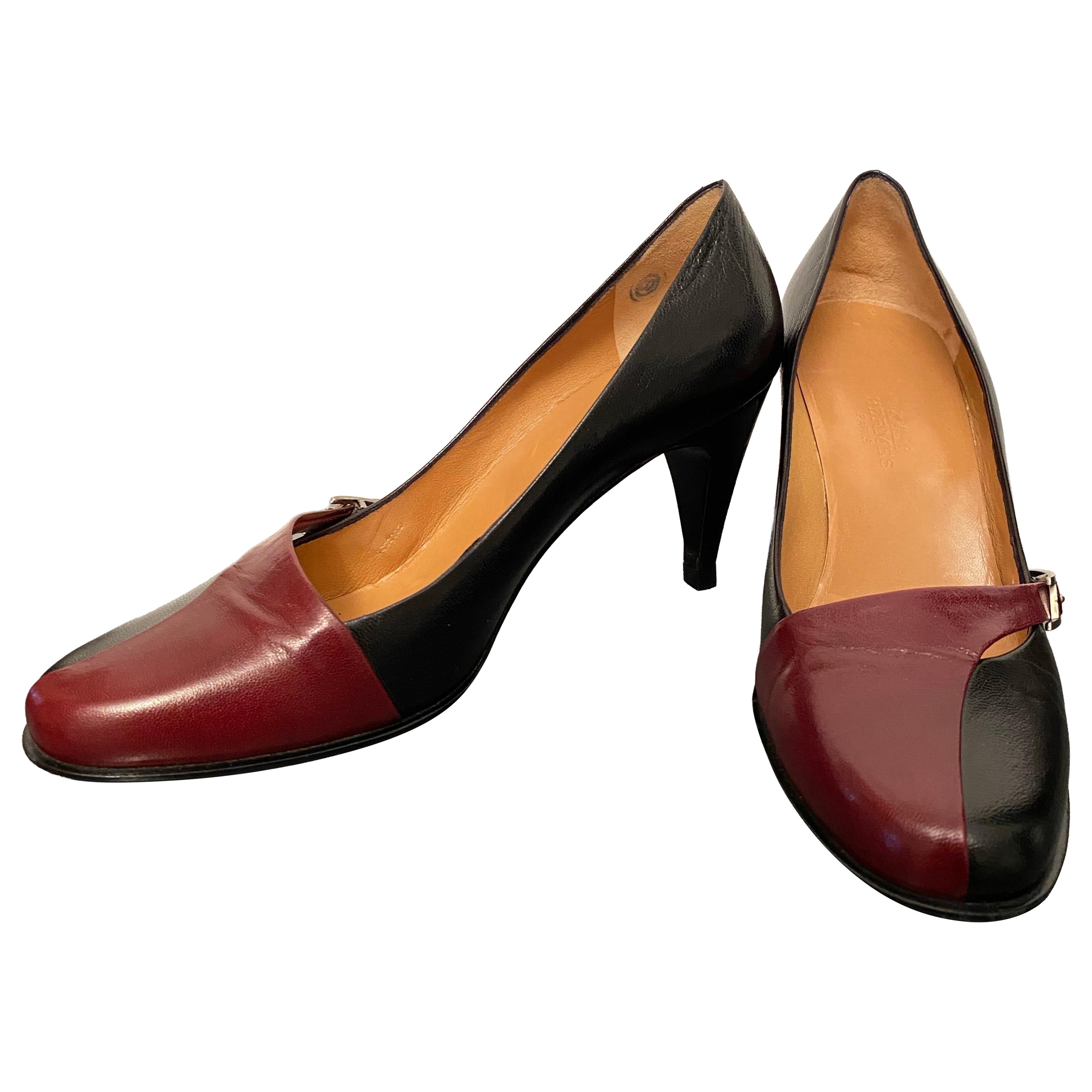 Decolte bicolor Hermès en vente