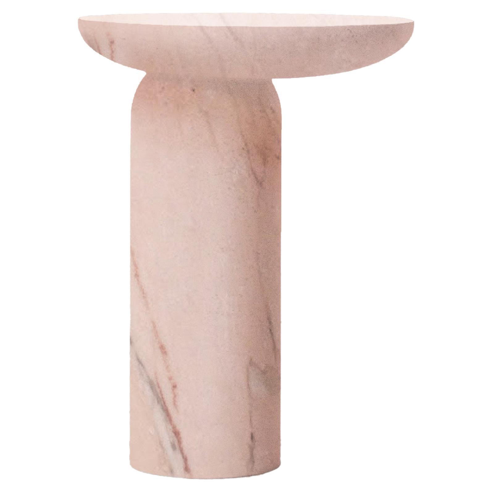 Pink marble end table outlet