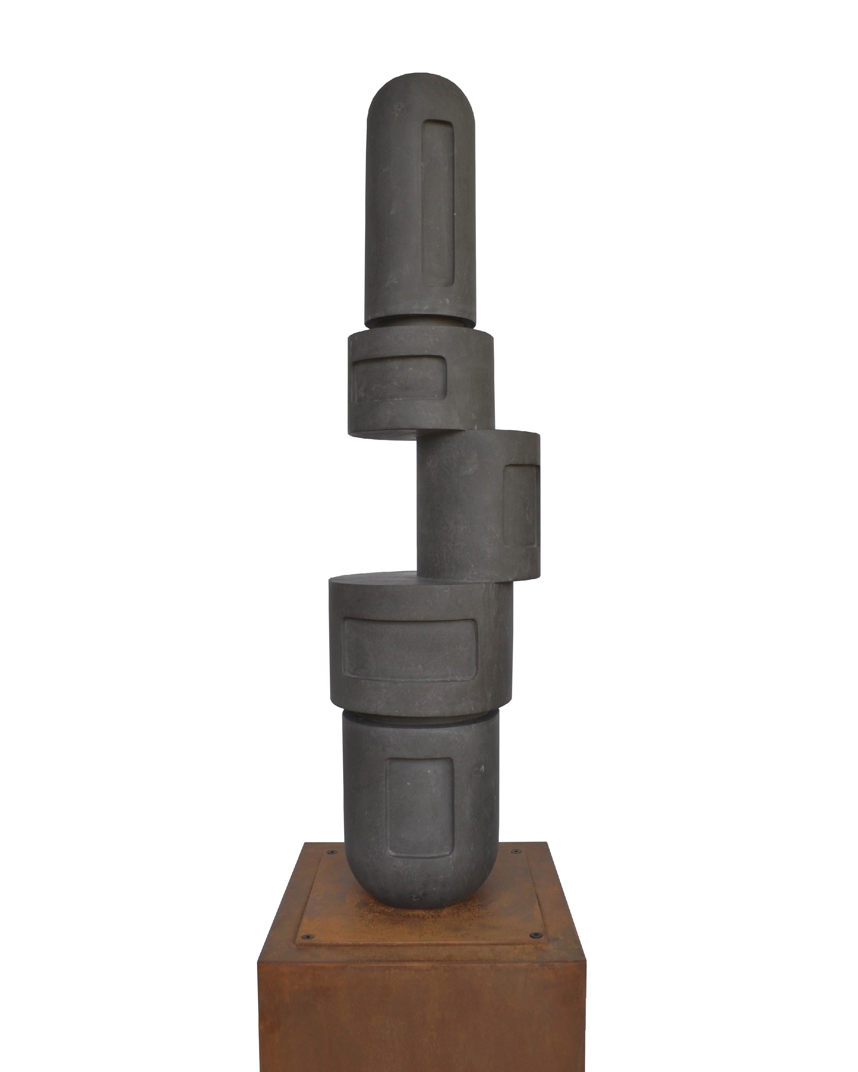 Post-Modern Deconstrucción Modular III Sculpture by Borja Barrajón For Sale