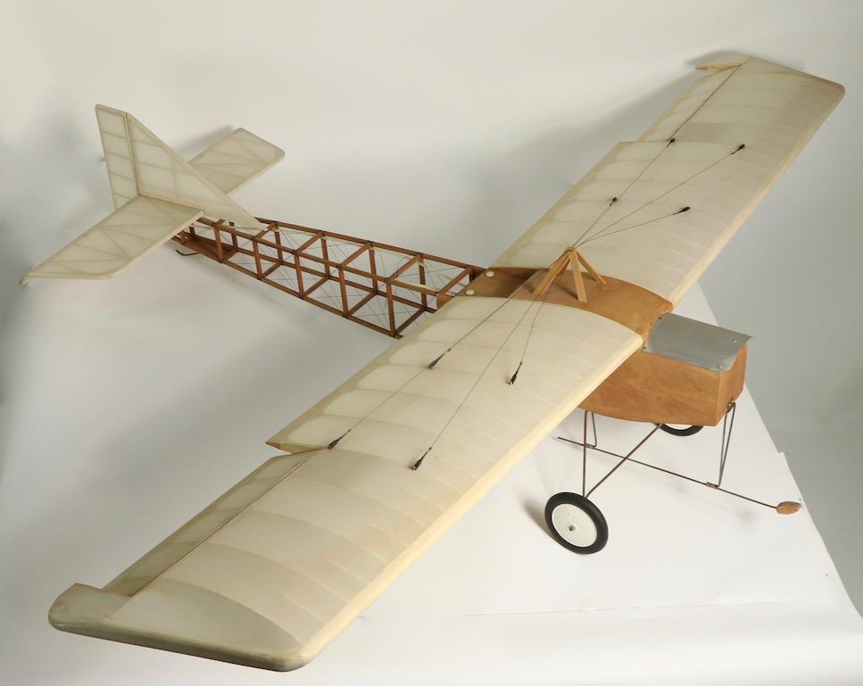 Mid-Century Modern Deconstructed Architectural Model of an Airplane