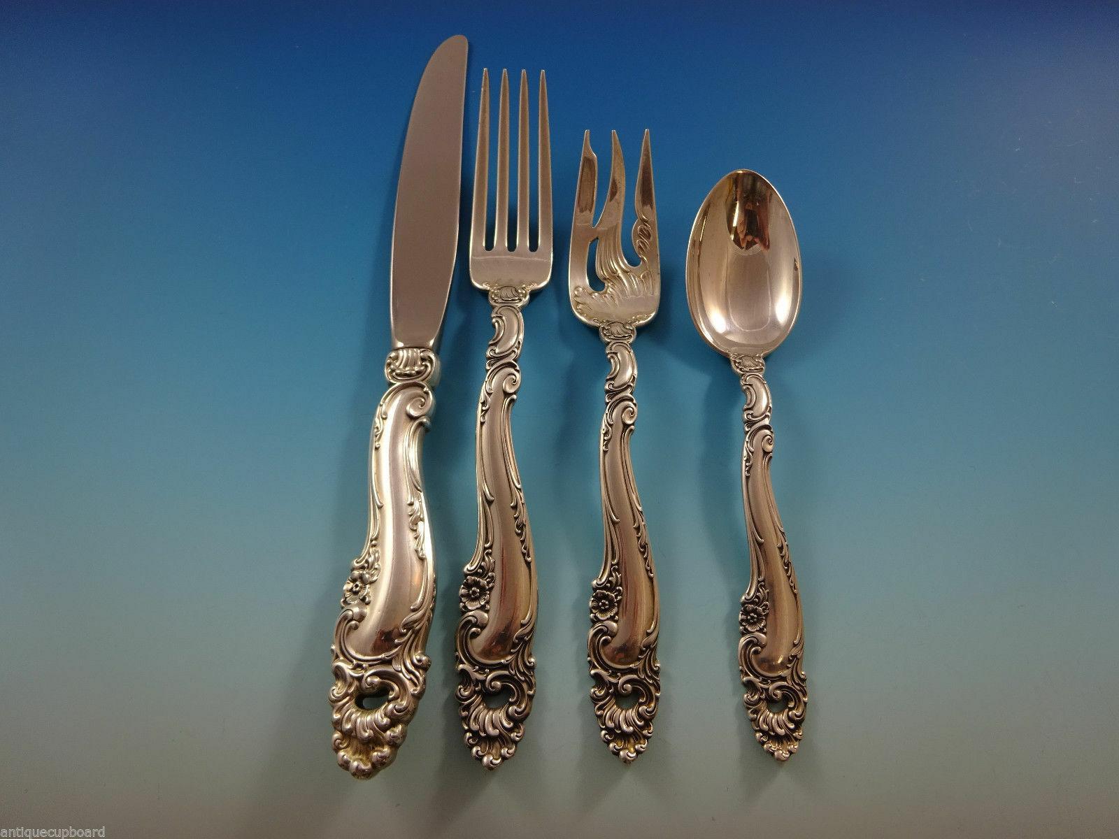 gorham decor sterling silver flatware