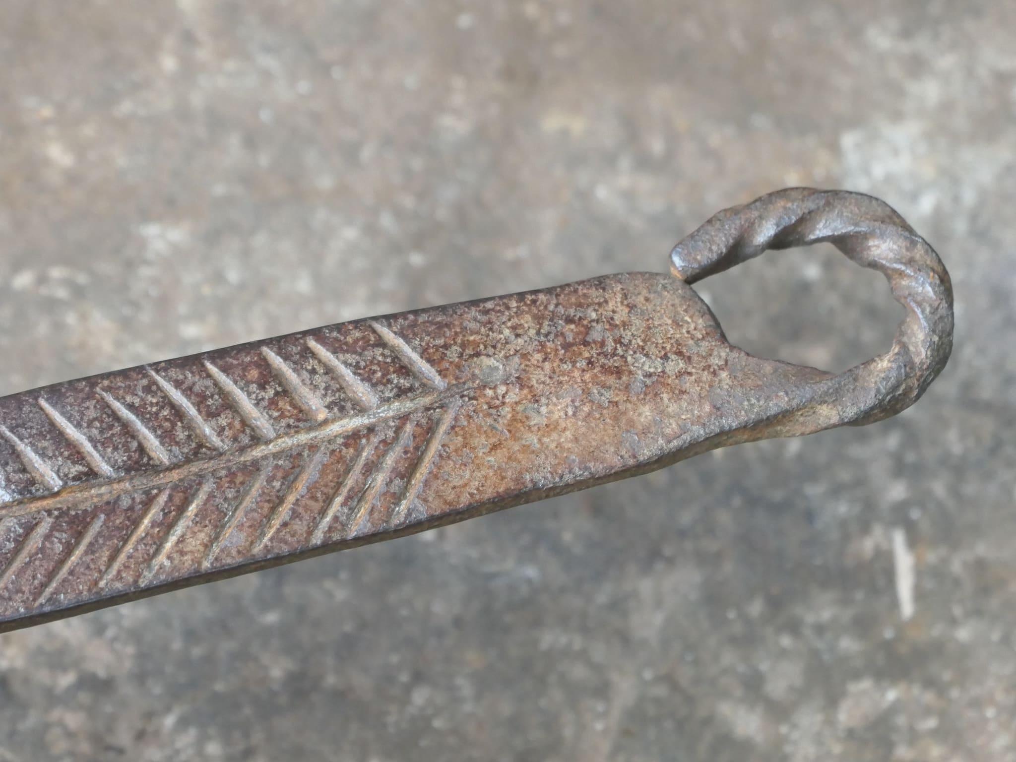 Wrought Iron Decorated 17th Century French Louis XIV Period Gridiron For Sale