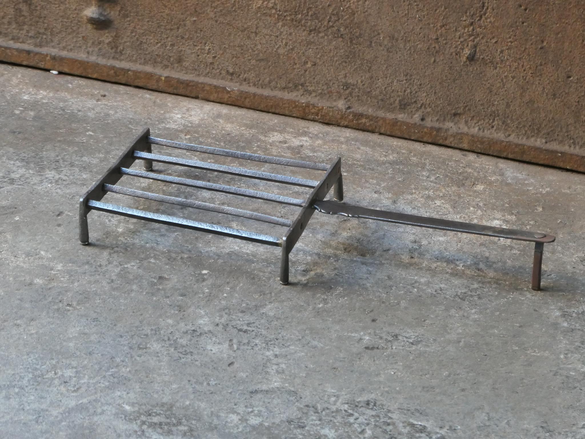 Forged Decorated 19th Century French Napoleon III Gridiron For Sale