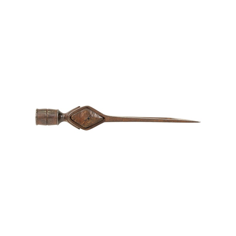 Decorated 19th Century Pipe Tomahawk For Sale at 1stDibs