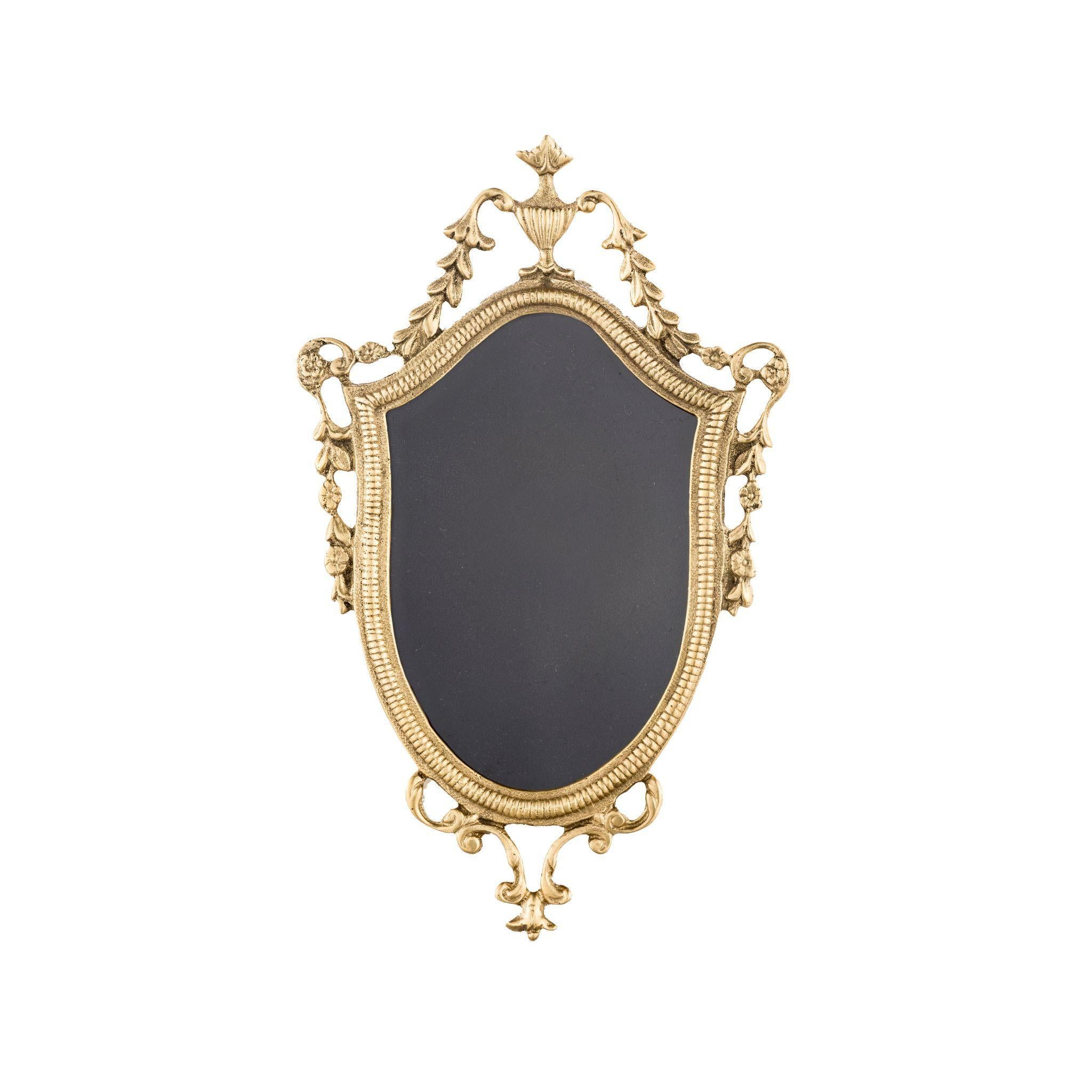 Enhance the beauty of your treasured photos with our stunning decorated Baroque style brass frame. Crafted from high-quality brass, this exquisite frame features intricate details and a classic baroque-style design that adds a touch of elegance to