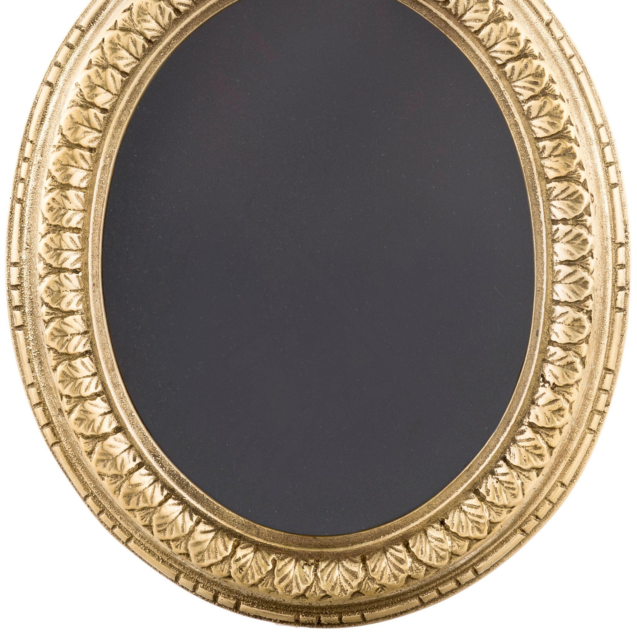 Sissi decorated brass frame with ribbon In New Condition For Sale In Firenze, FI