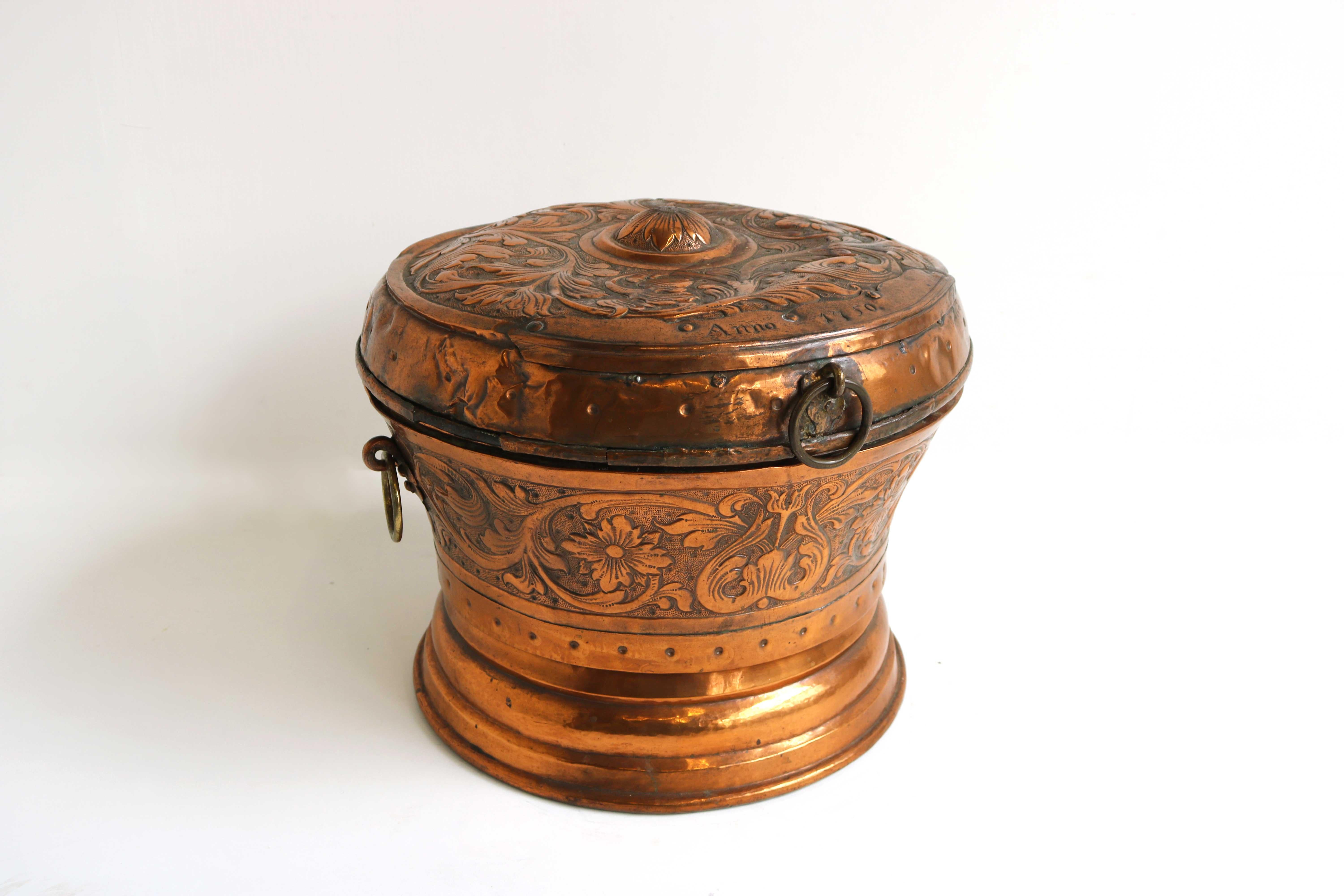 decorative copper bowl